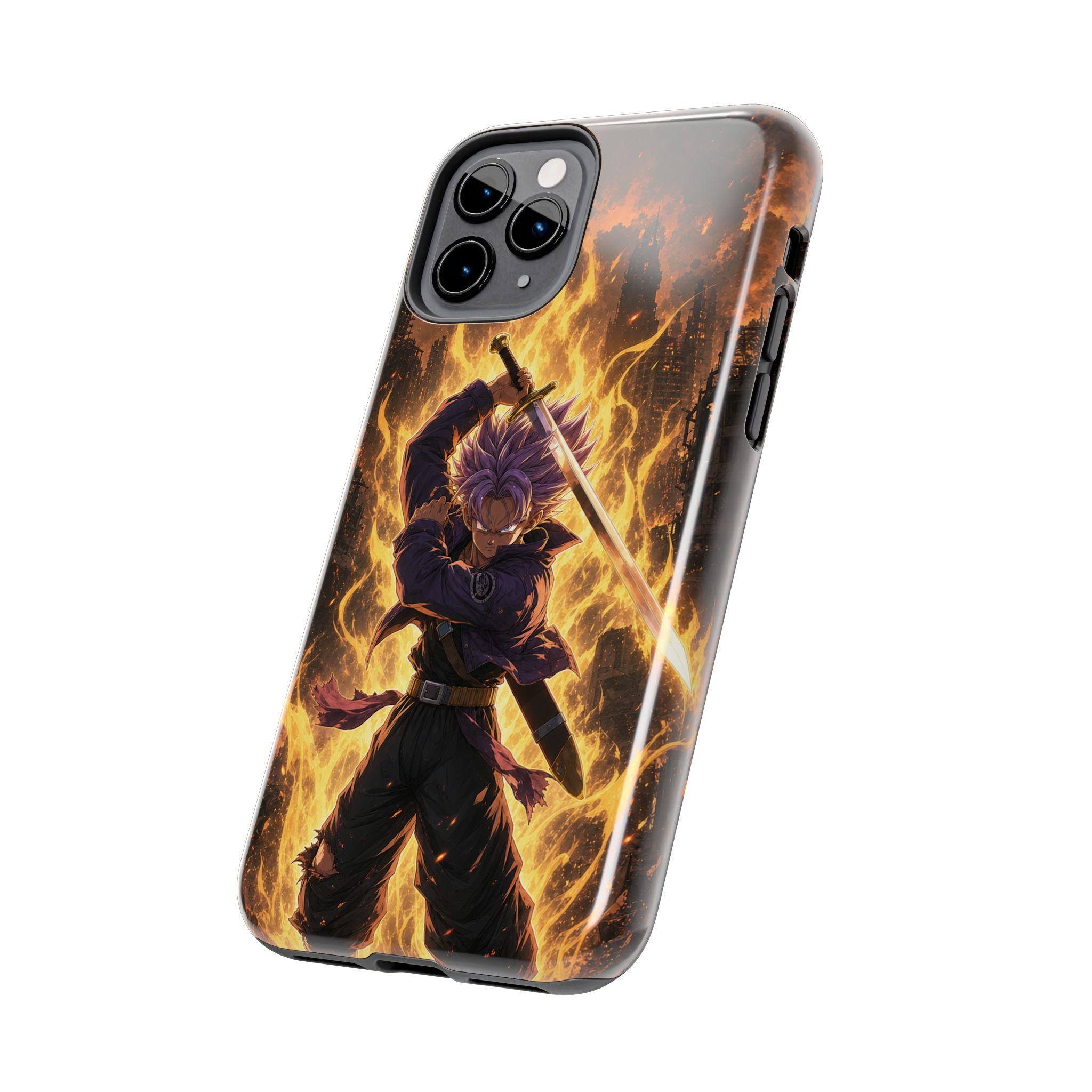 Future Trunks Last Hope Anime Phone Case - Tough Case