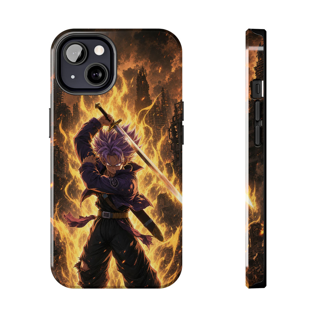 Future Trunks Last Hope Anime Phone Case - Tough Case