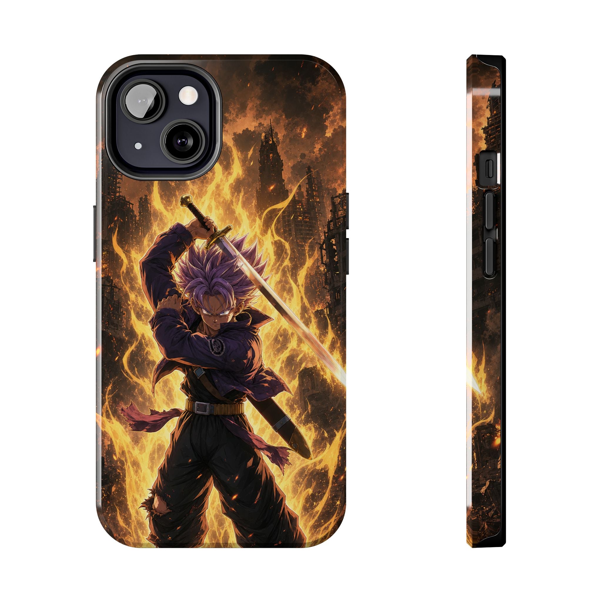 Future Trunks Last Hope Anime Phone Case - Tough Case