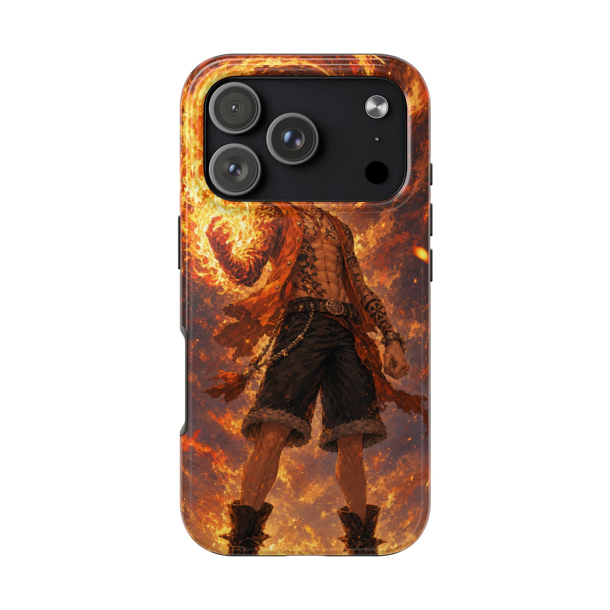 Ace Fire Fist Anime Phone Case - Tough Case