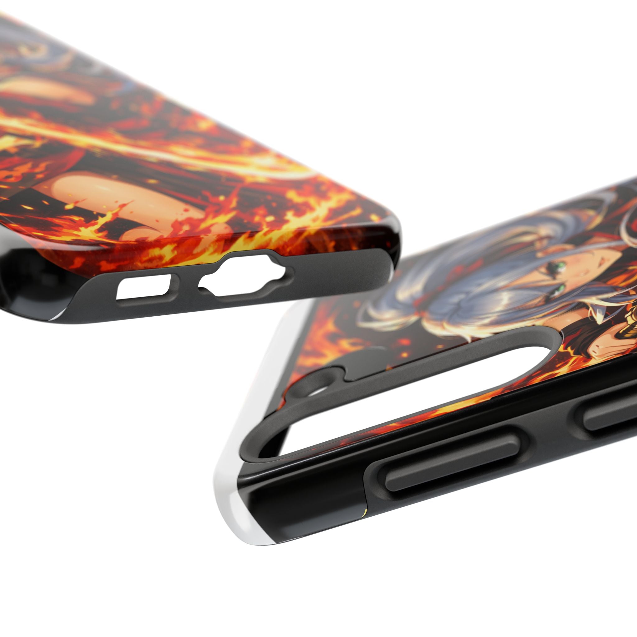 Flame Swordsman Anime Phone Case - Tough Case