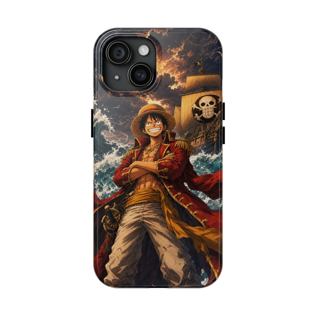 Luffy Pirate King Anime Phone Case - Tough Case