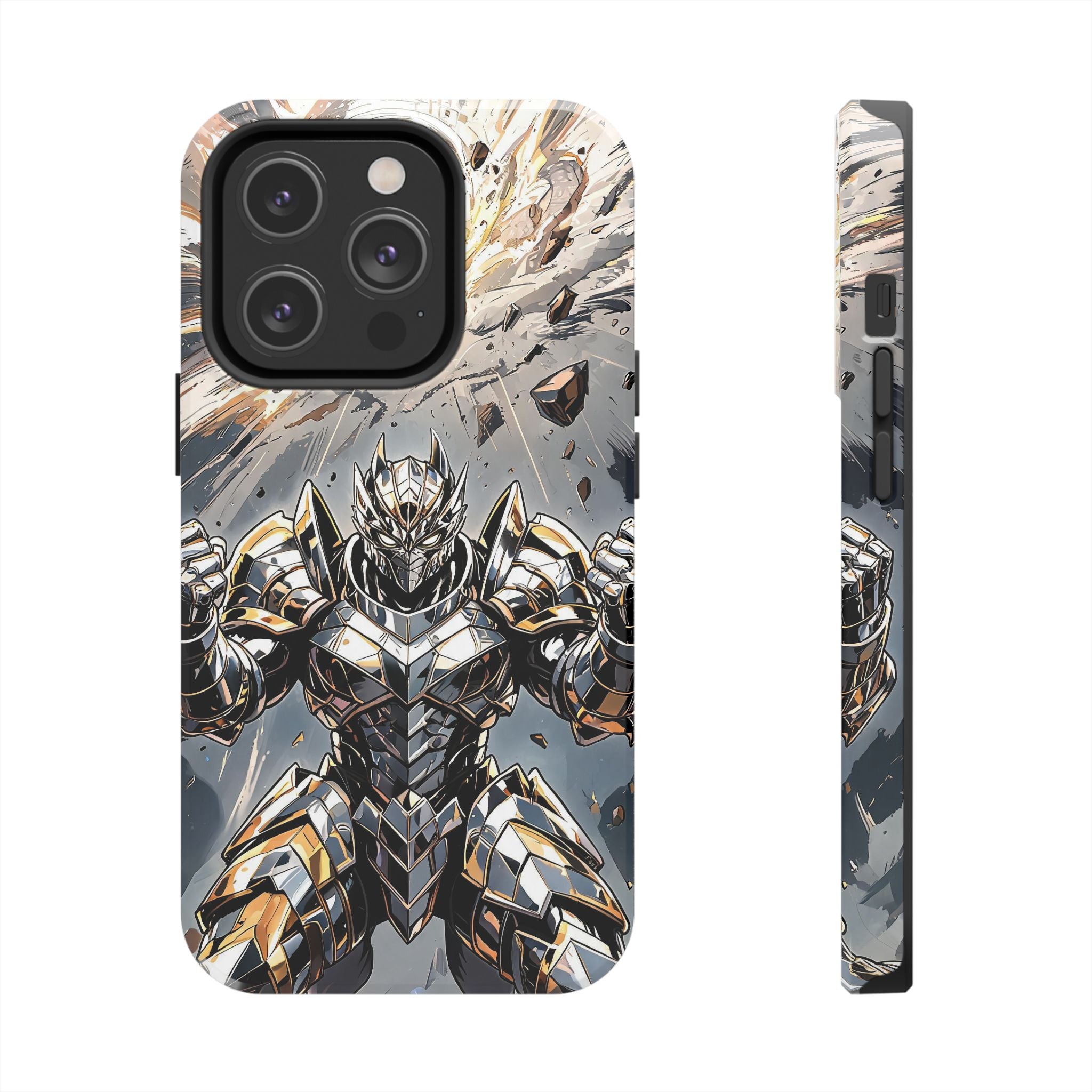 Armored Tital Cel Shaded Anime Phone Case - Tough Case