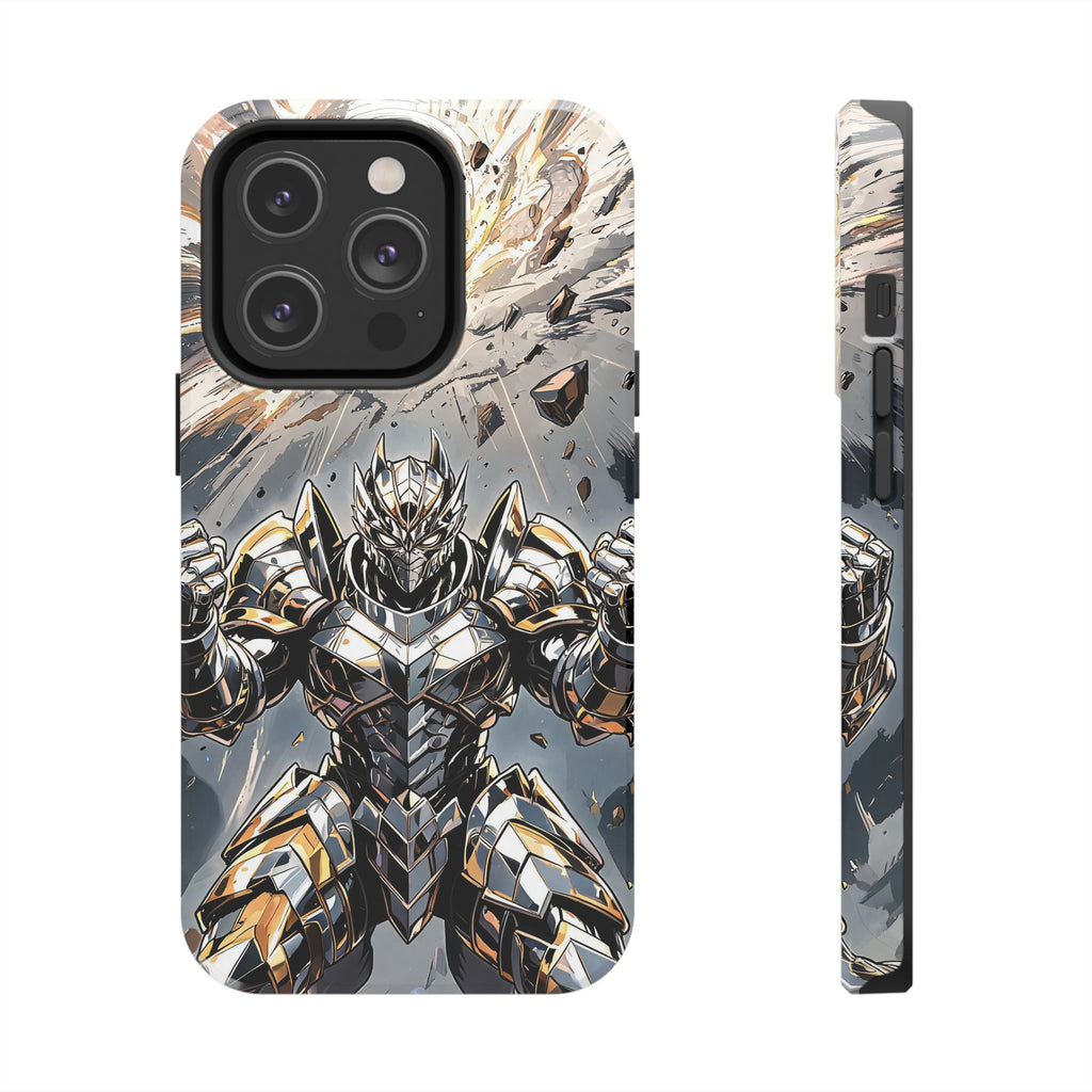 Armored Tital Cel Shaded Anime Phone Case - Tough Case