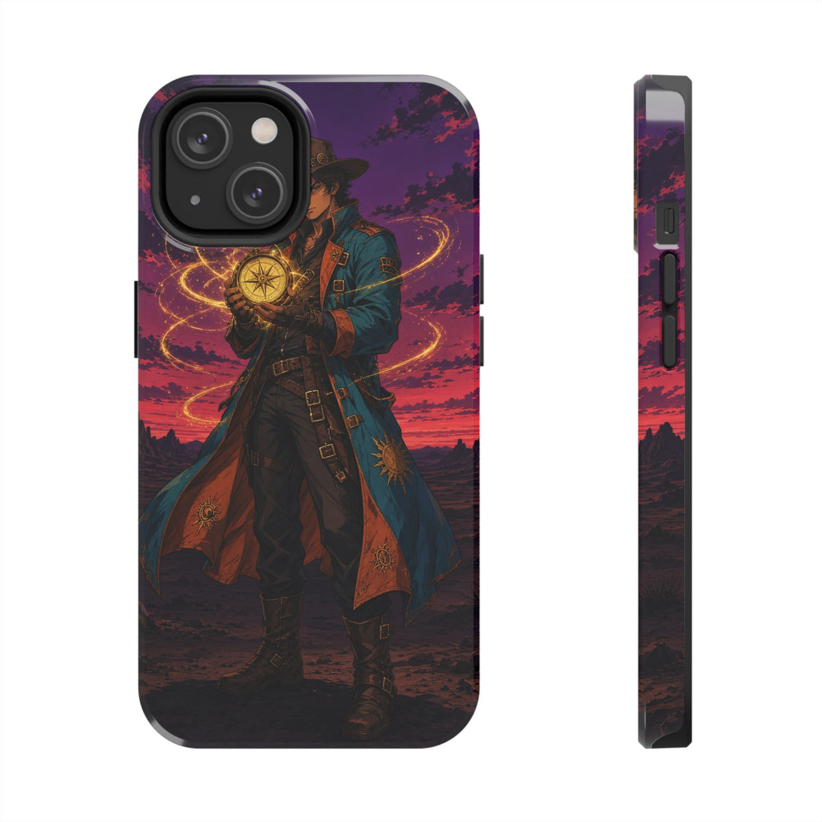 Desert Compass Racer Anime Phone Case - Tough Case