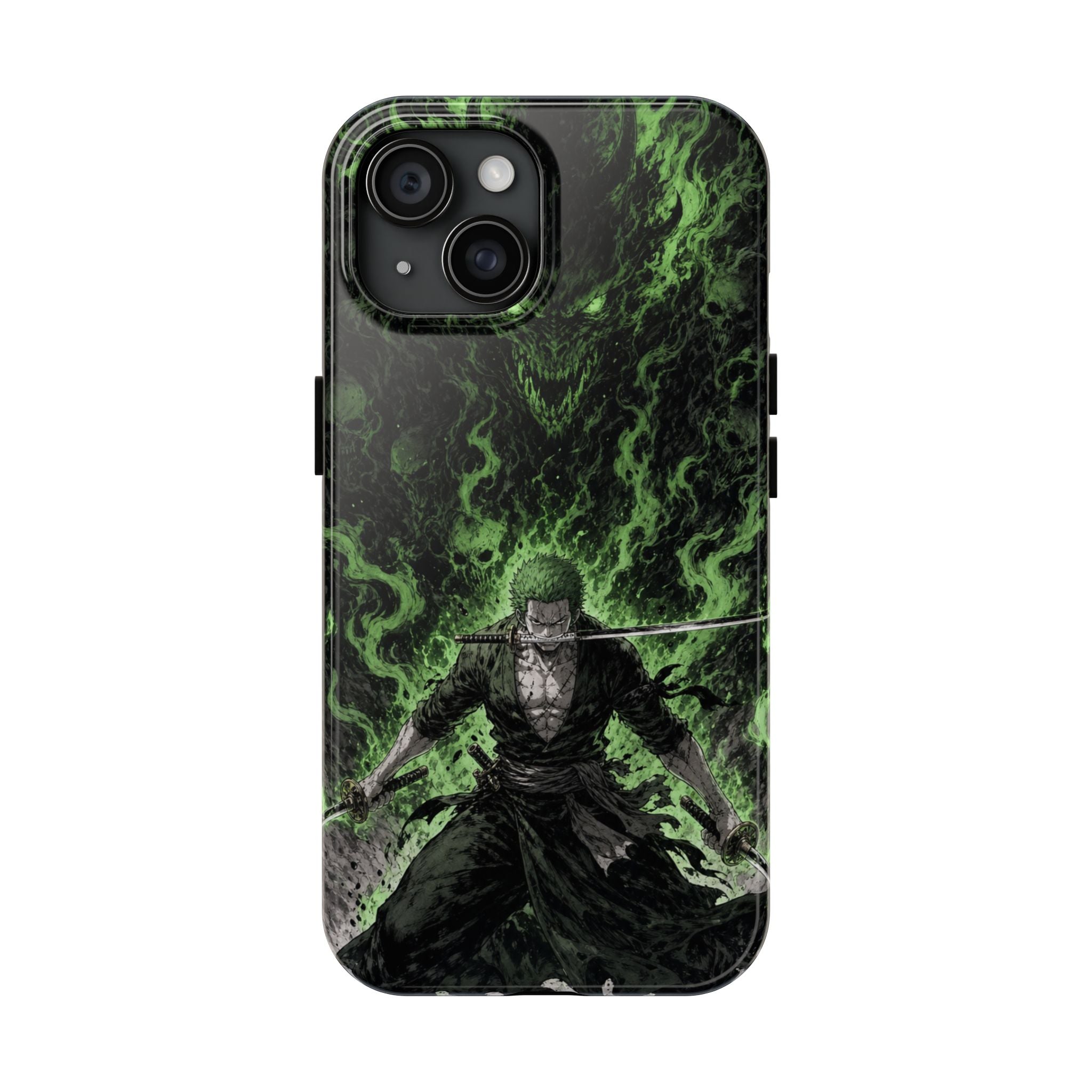Zoro King of Hell Anime Phone Case - Tough Case