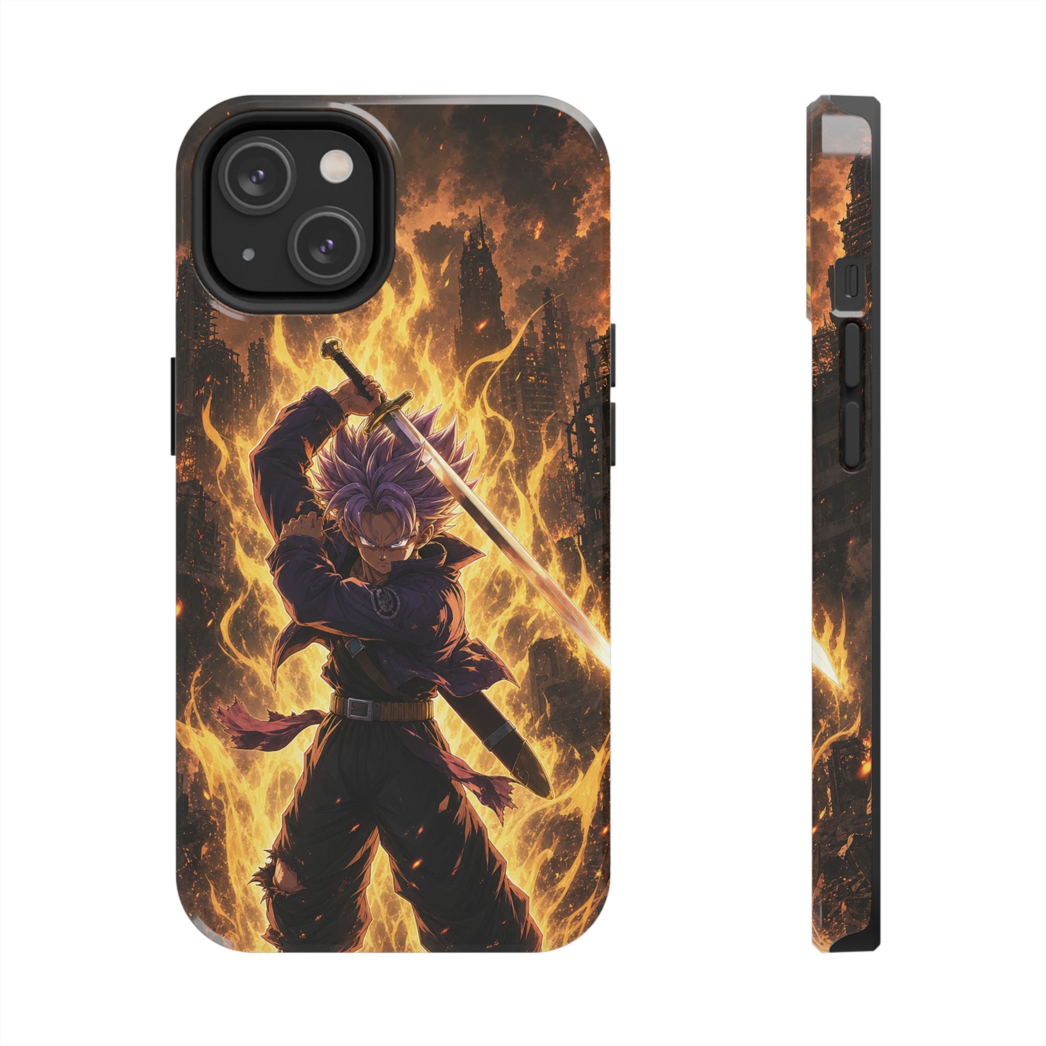 Future Trunks Last Hope Anime Phone Case - Tough Case