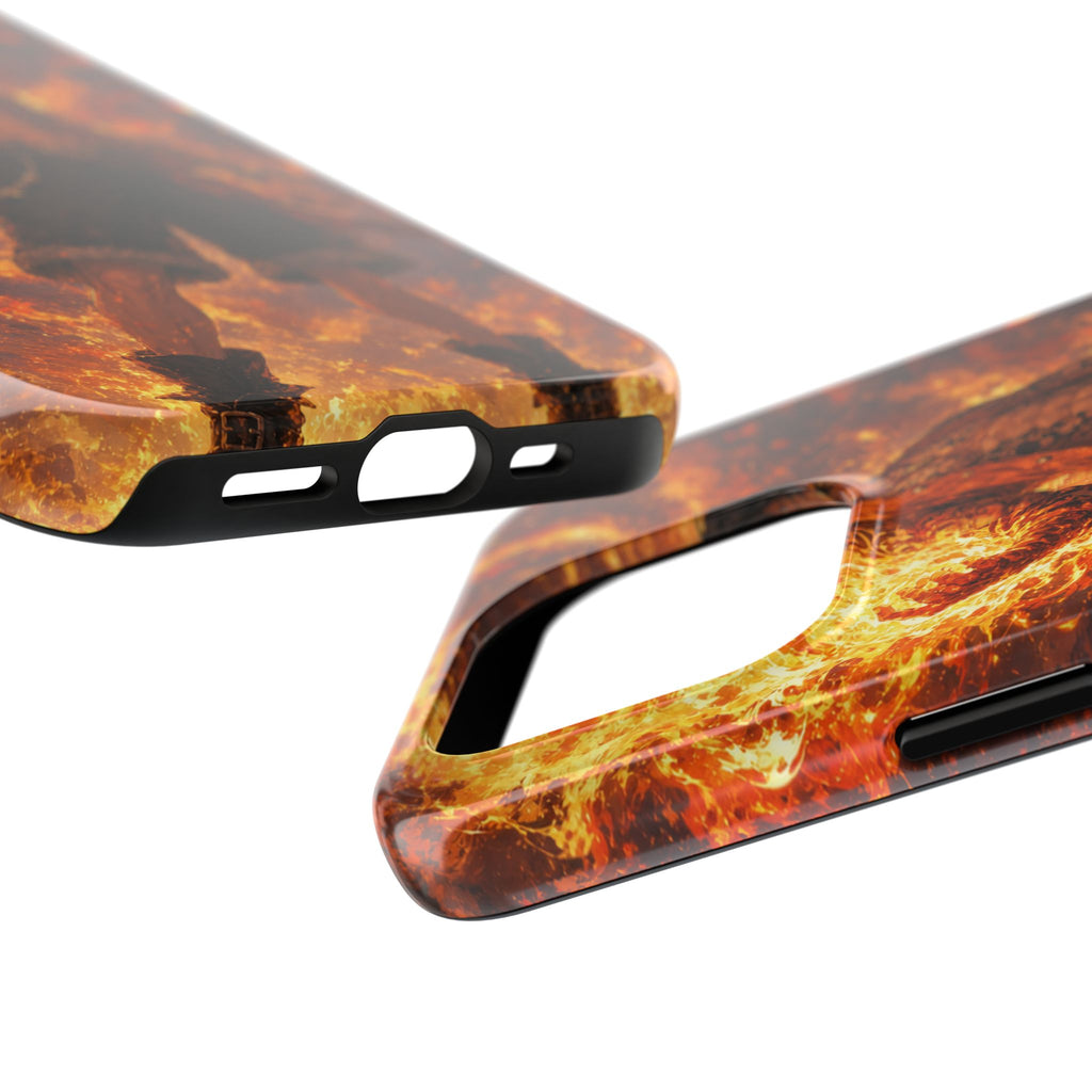 Ace Fire Fist Anime Phone Case - Tough Case