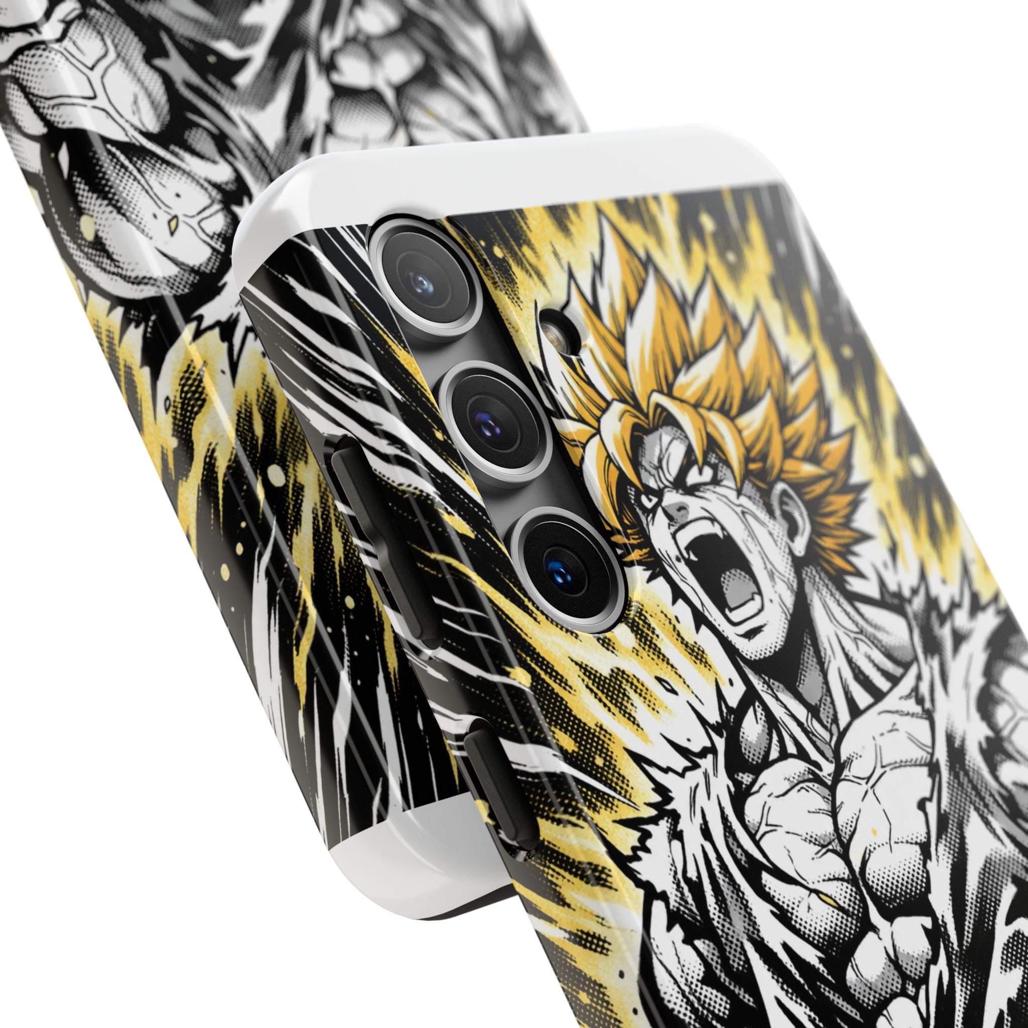 Golden Warrior Anime Phone Case - Tough Case