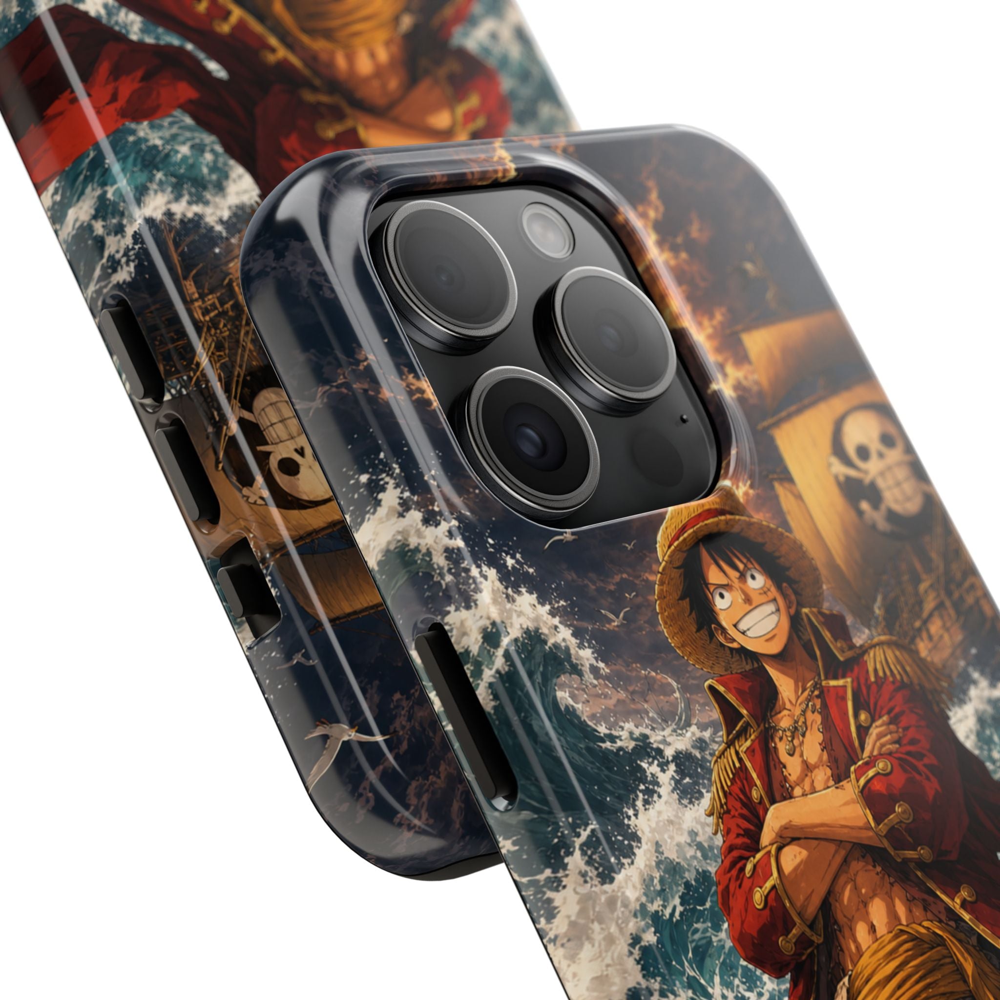 Luffy Pirate King Anime Phone Case - Tough Case