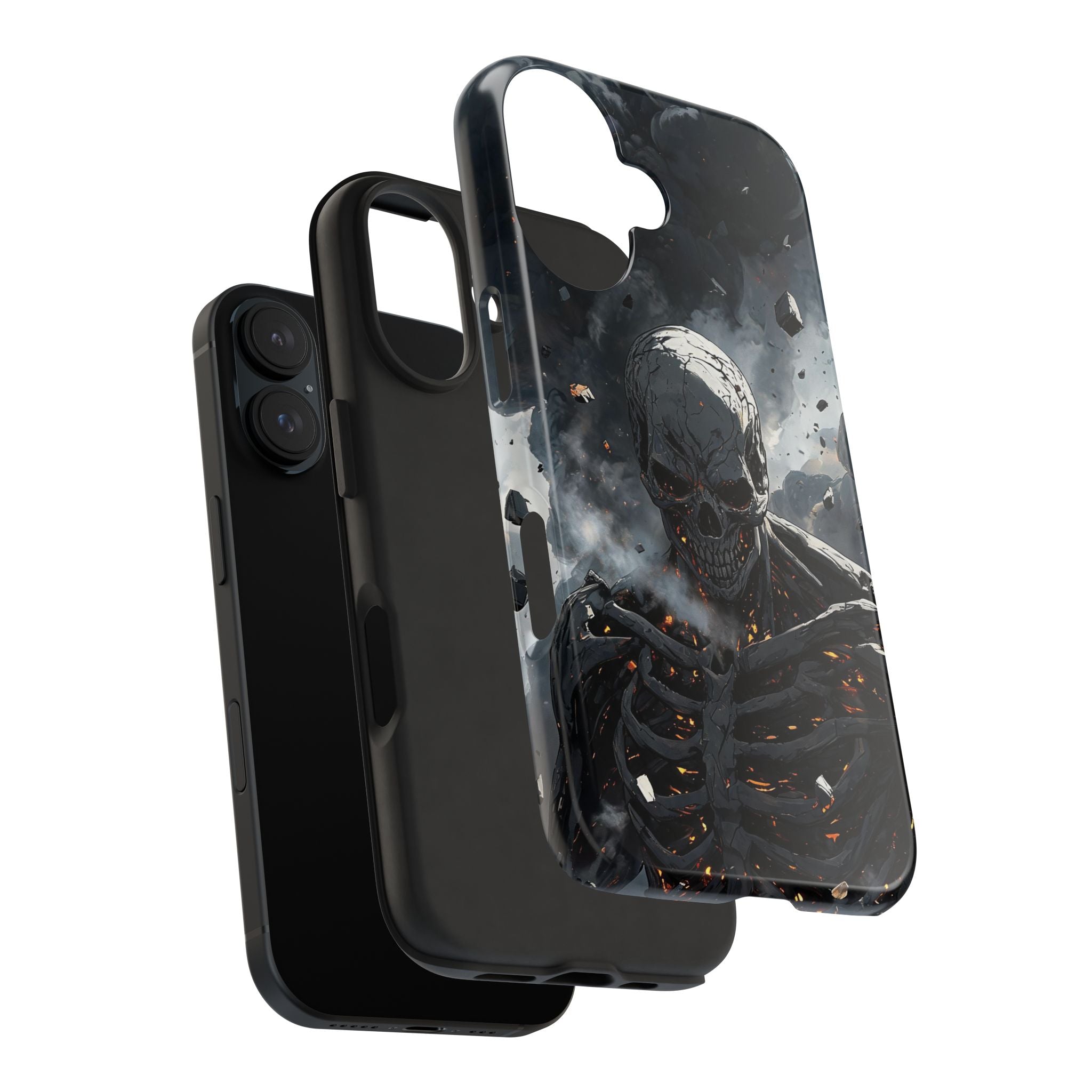 Colossal Titan Skull Rising Anime Phone Case - Tough Case