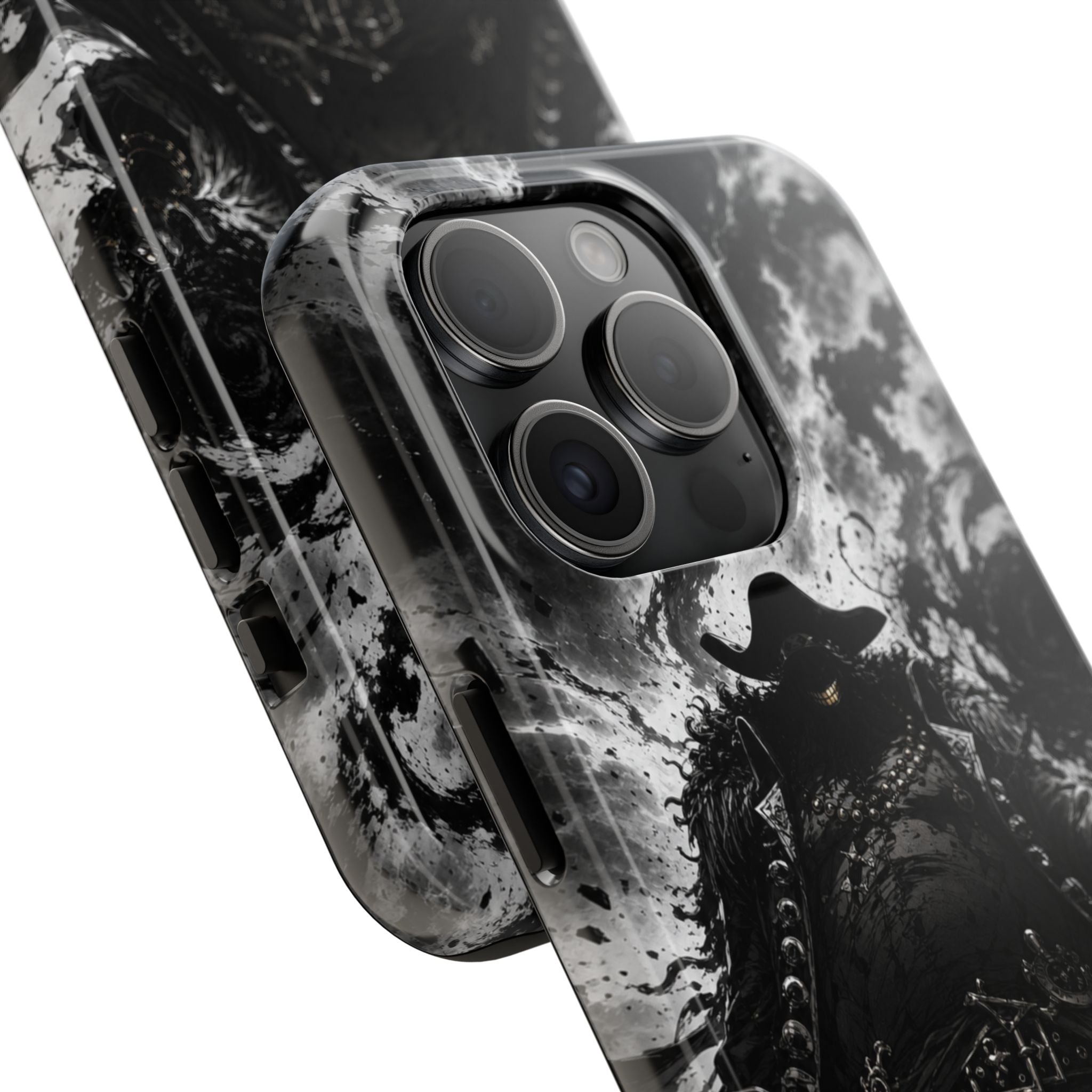 Blackbeard Darkness Unleashed Anime Phone Case - Tough Case