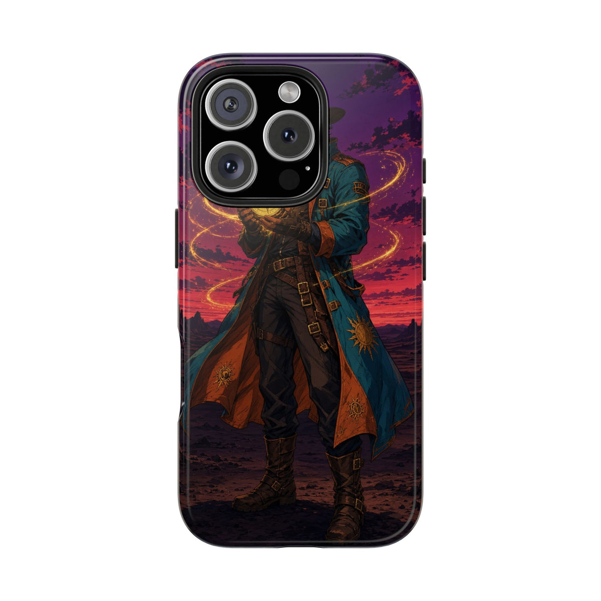 Desert Compass Racer Anime Phone Case - Tough Case