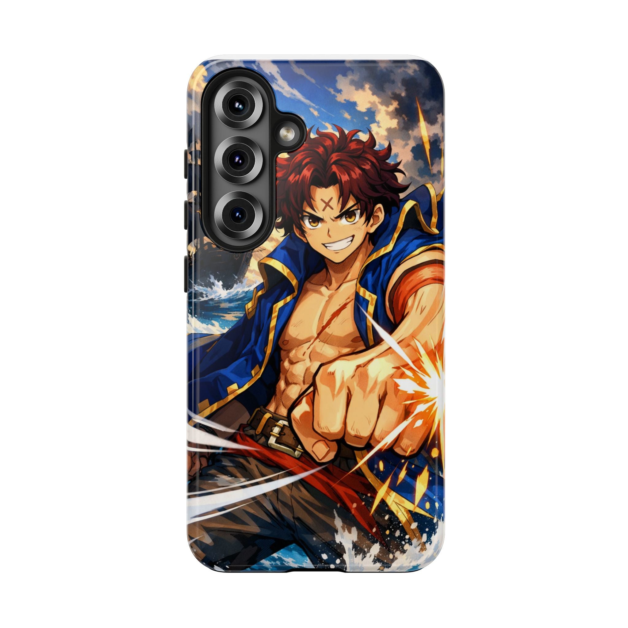 Rubber Captain Anime Phone Case