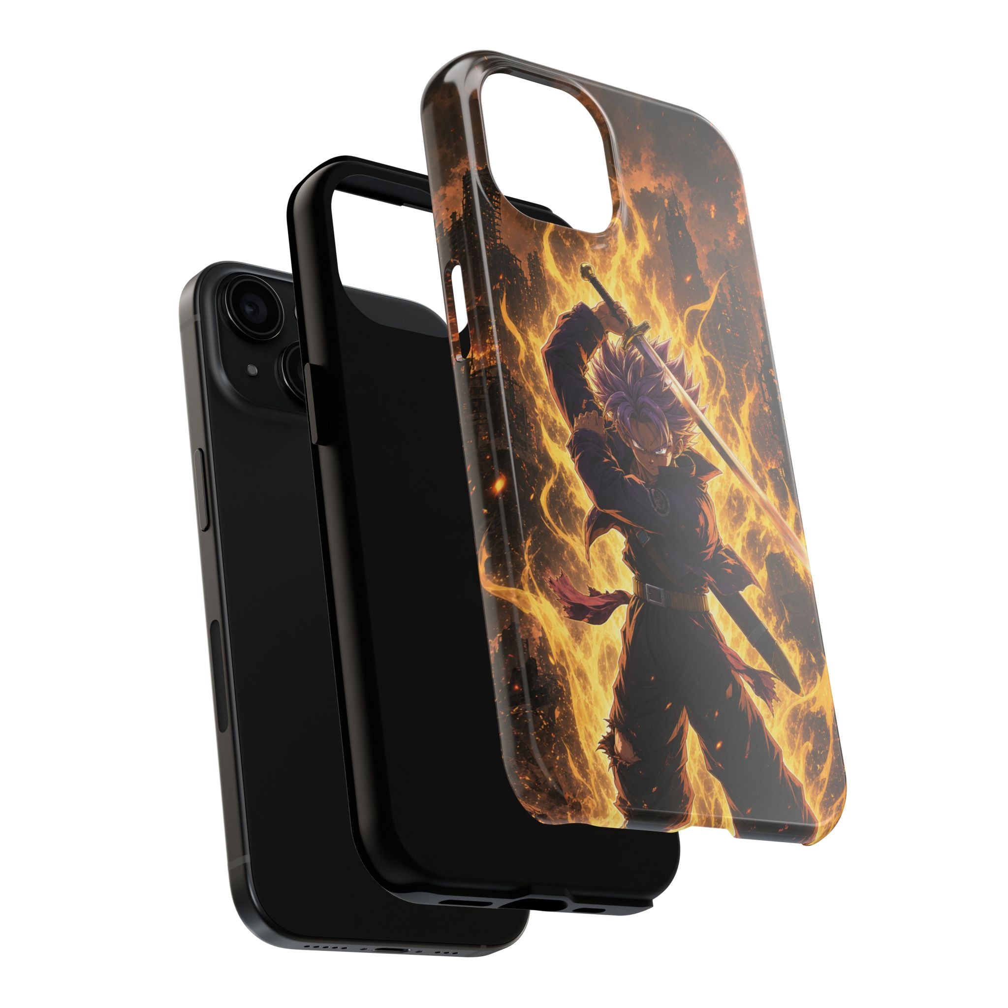 Future Trunks Last Hope Anime Phone Case - Tough Case
