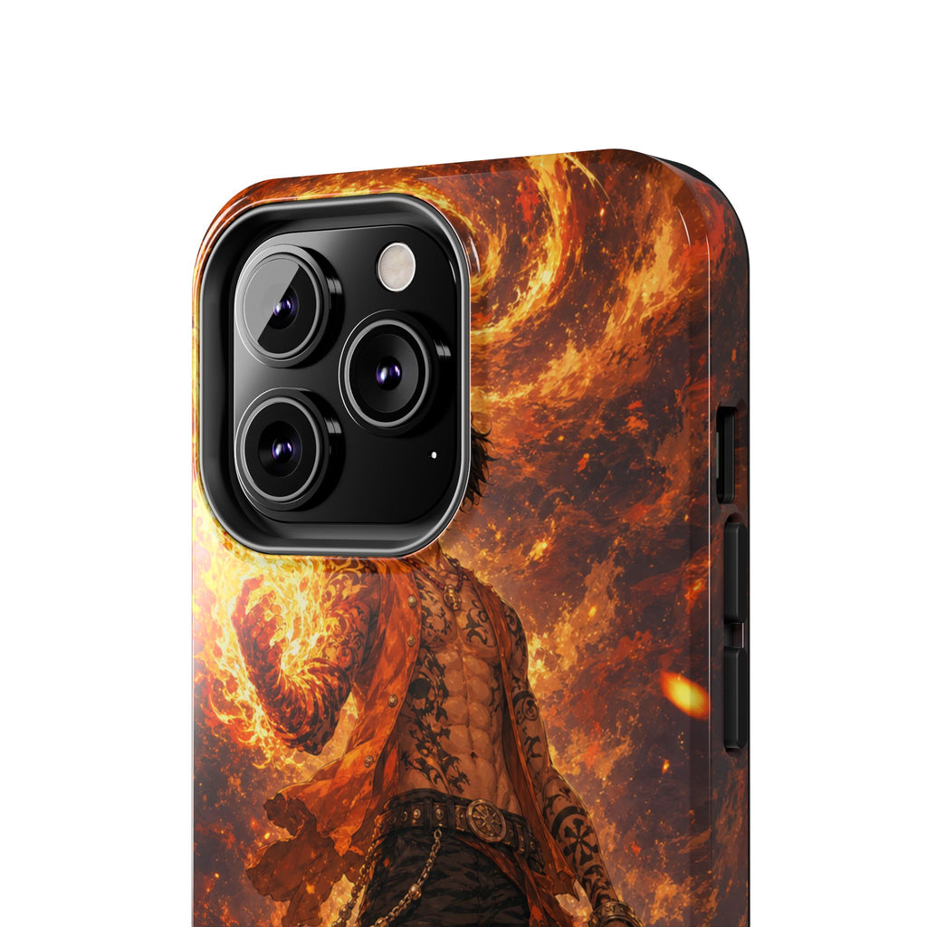 Ace Fire Fist Anime Phone Case - Tough Case