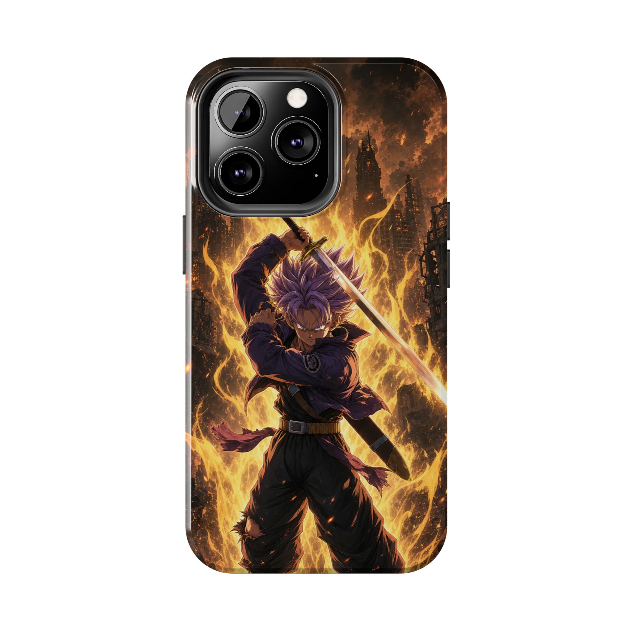 Future Trunks Last Hope Anime Phone Case - Tough Case