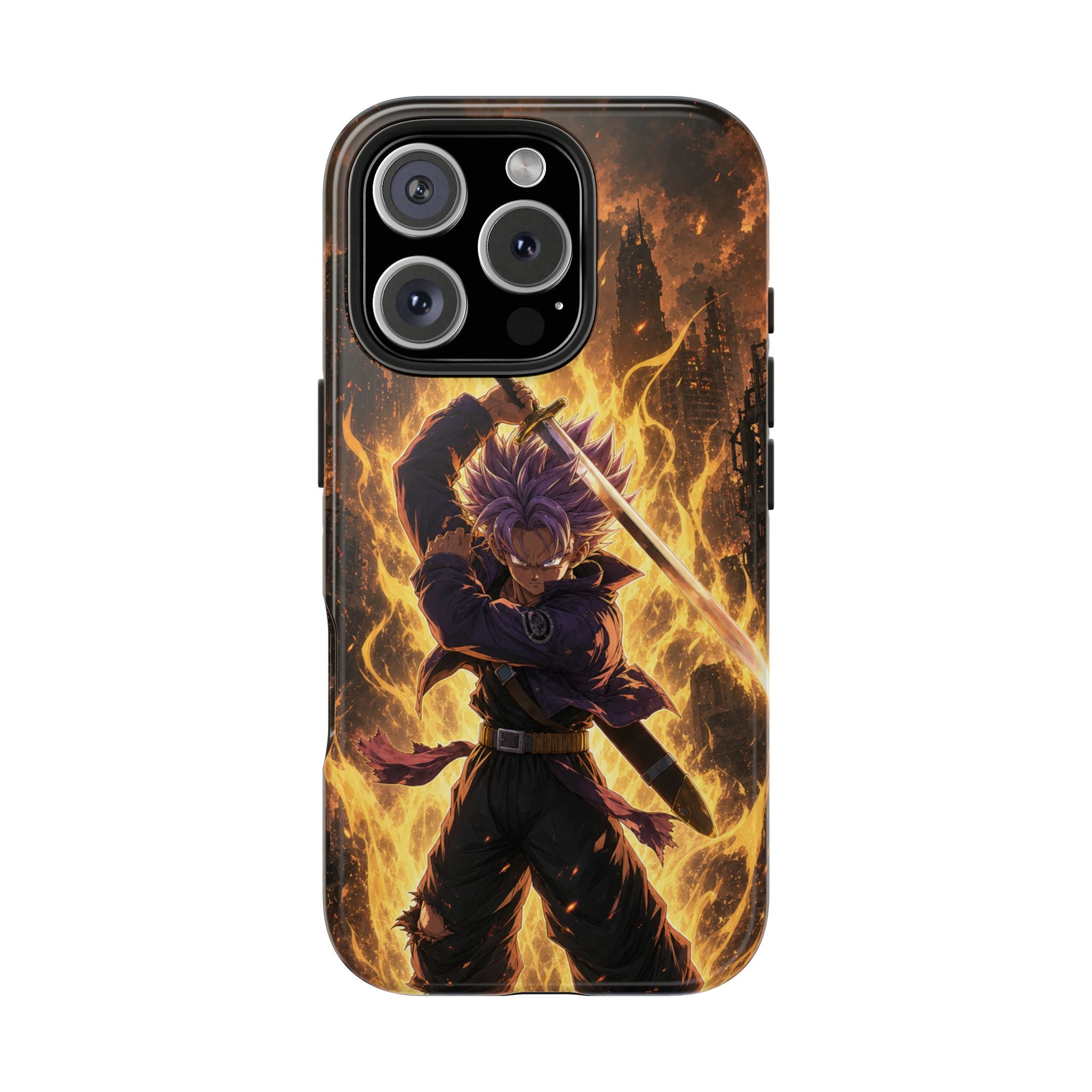 Future Trunks Last Hope Anime Phone Case - Tough Case