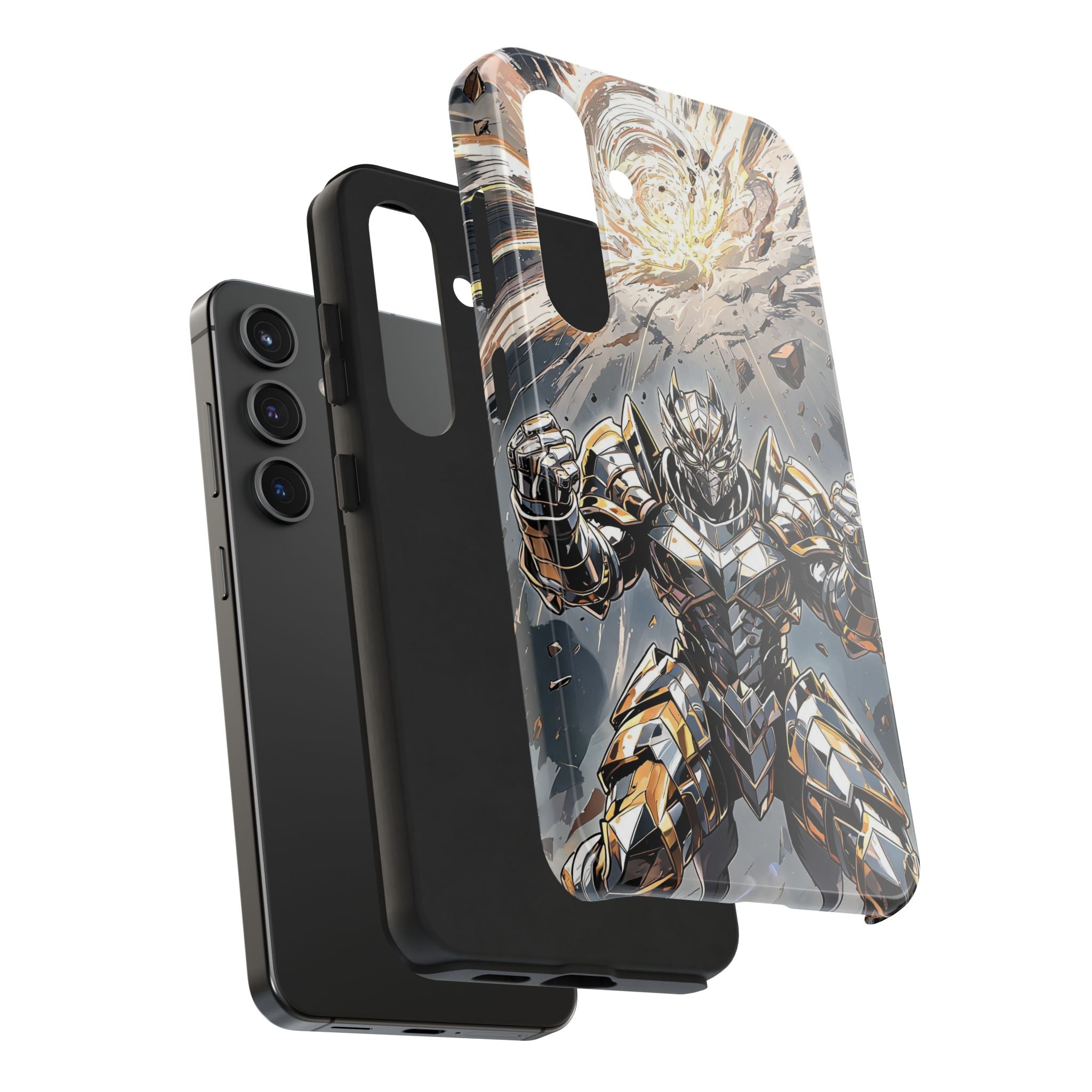 Armored Tital Cel Shaded Anime Phone Case - Tough Case