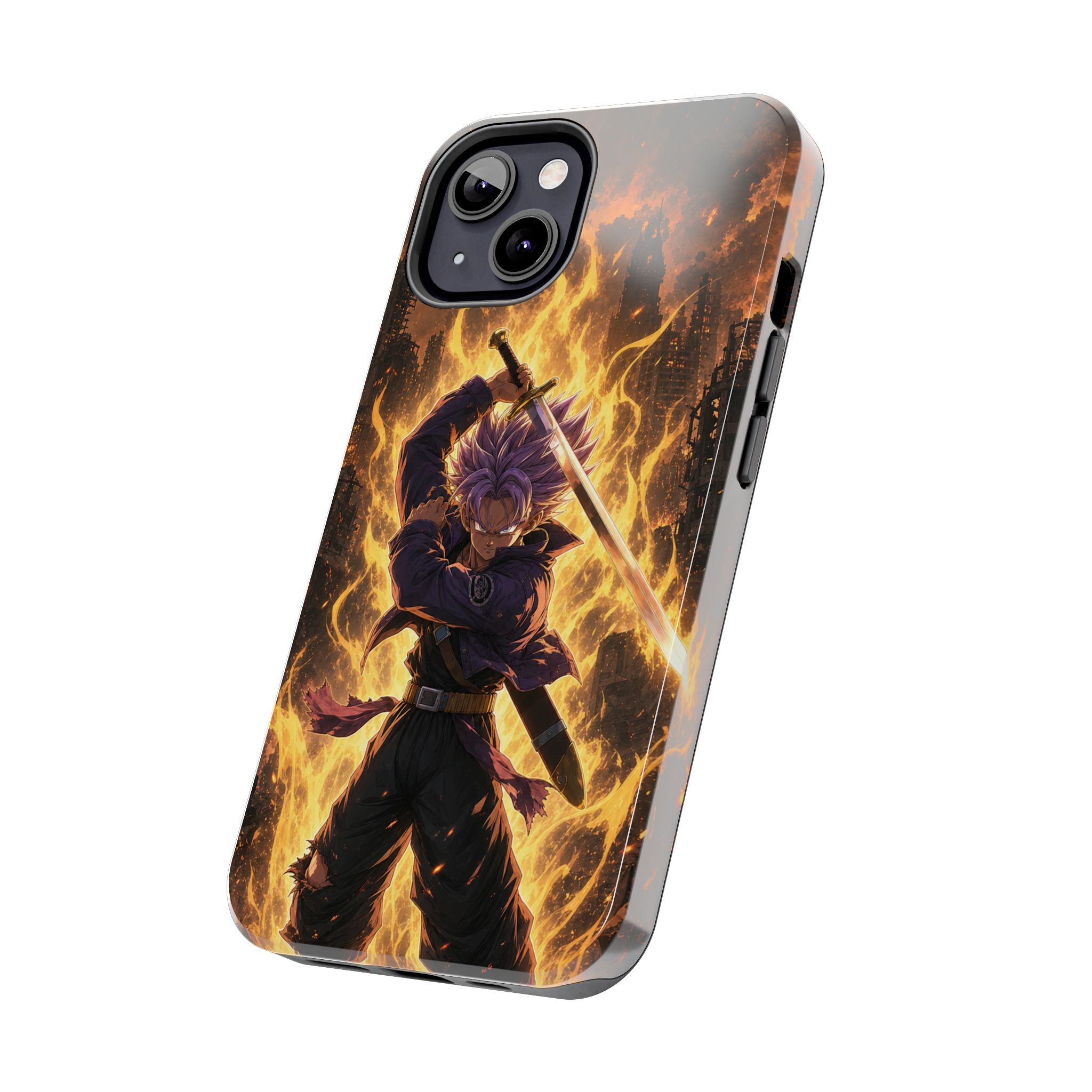 Future Trunks Last Hope Anime Phone Case - Tough Case