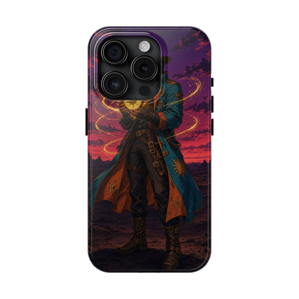 Desert Compass Racer Anime Phone Case - Tough Case