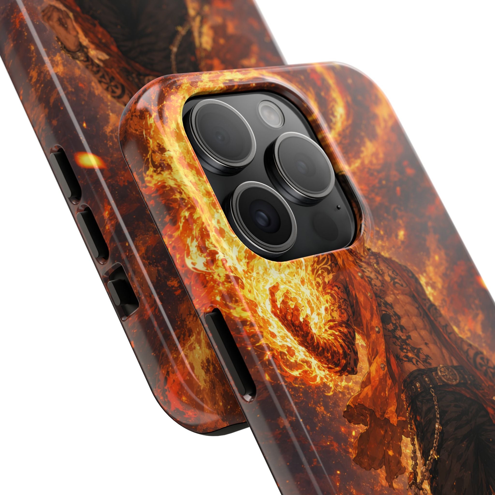 Ace Fire Fist Anime Phone Case - Tough Case