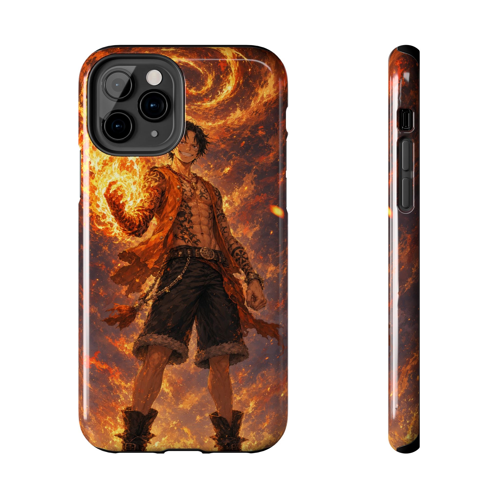 Ace Fire Fist Anime Phone Case - Tough Case