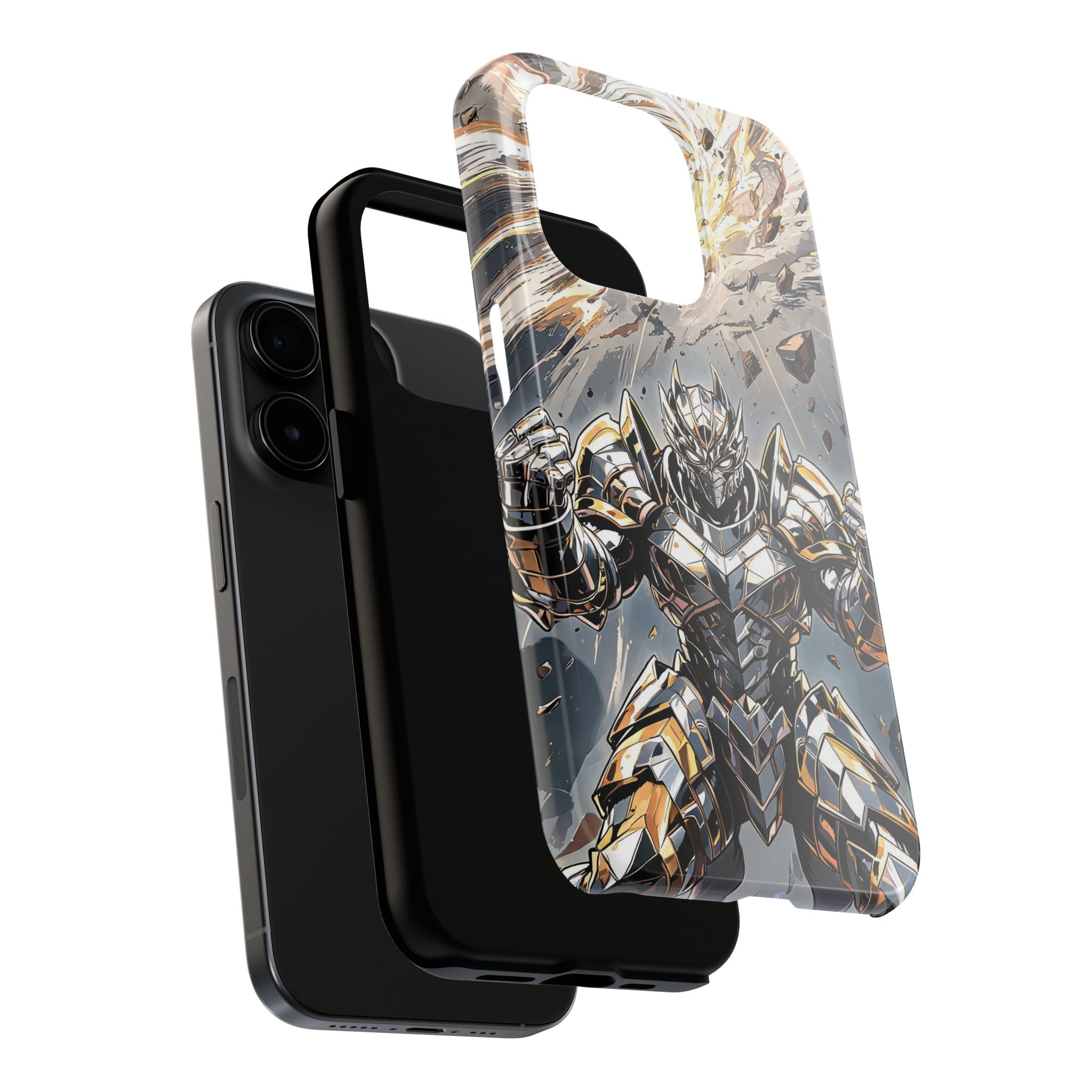 Armored Tital Cel Shaded Anime Phone Case - Tough Case