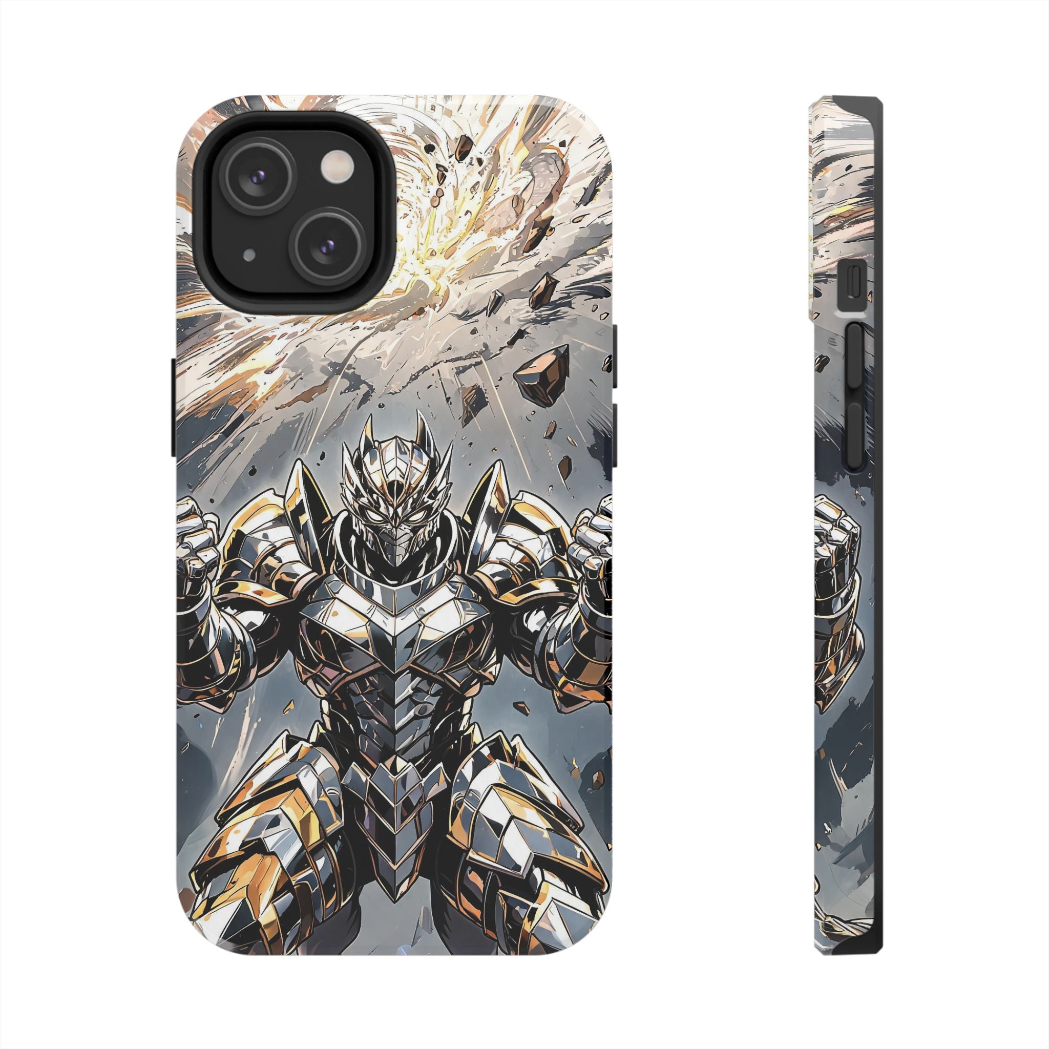 Armored Tital Cel Shaded Anime Phone Case - Tough Case