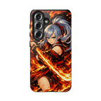 Flame Swordsman Anime Phone Case - Tough Case