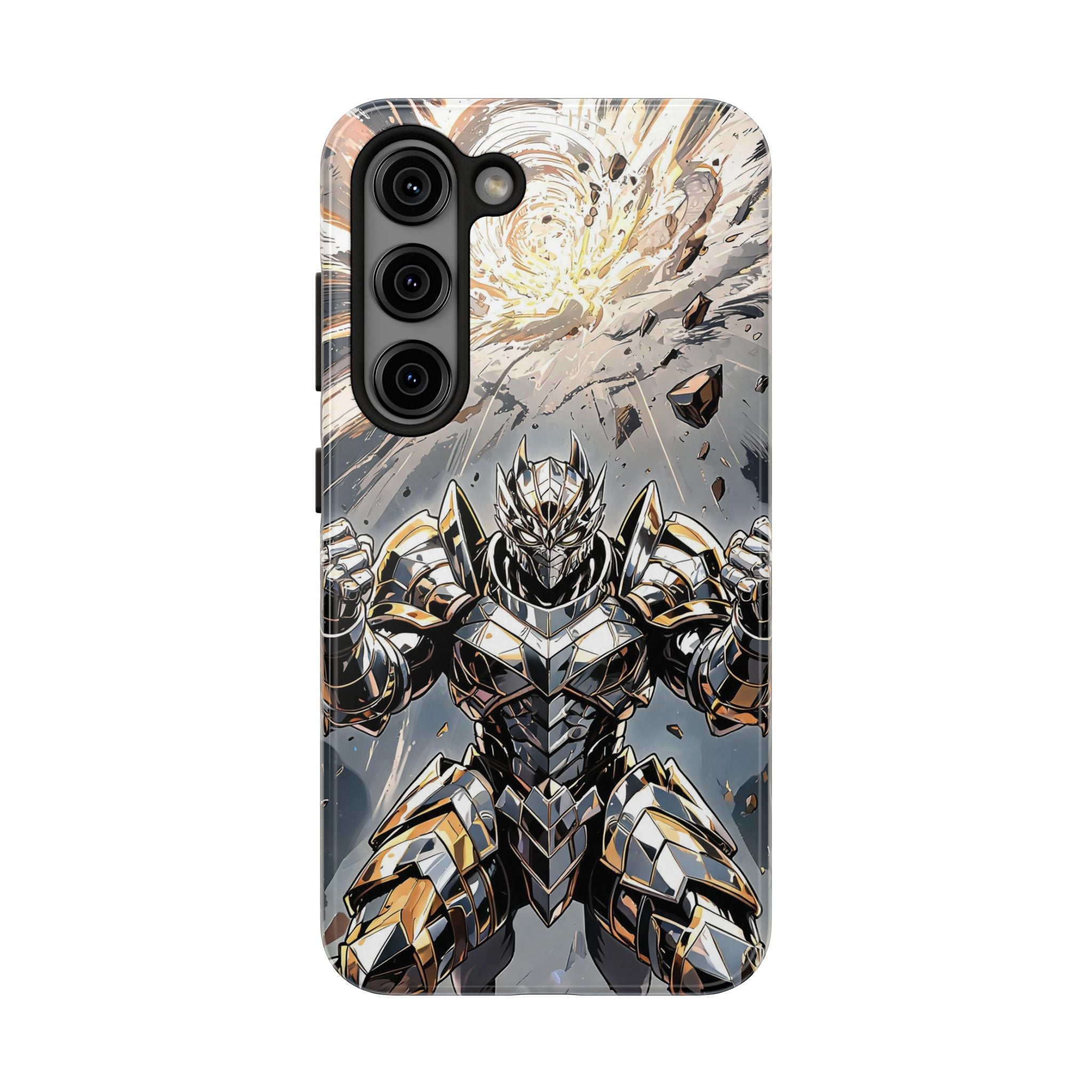 Armored Tital Cel Shaded Anime Phone Case - Tough Case