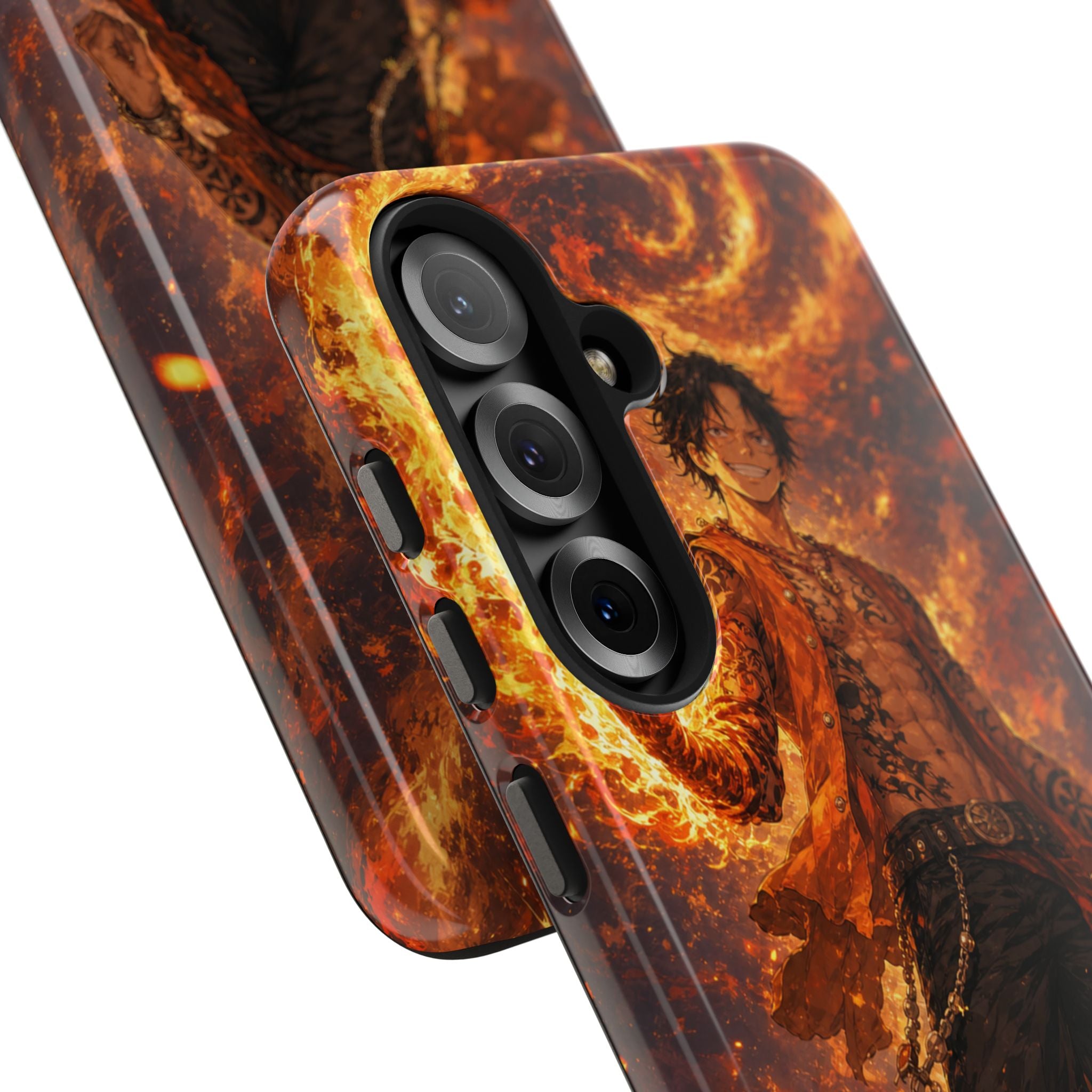 Ace Fire Fist Anime Phone Case - Tough Case