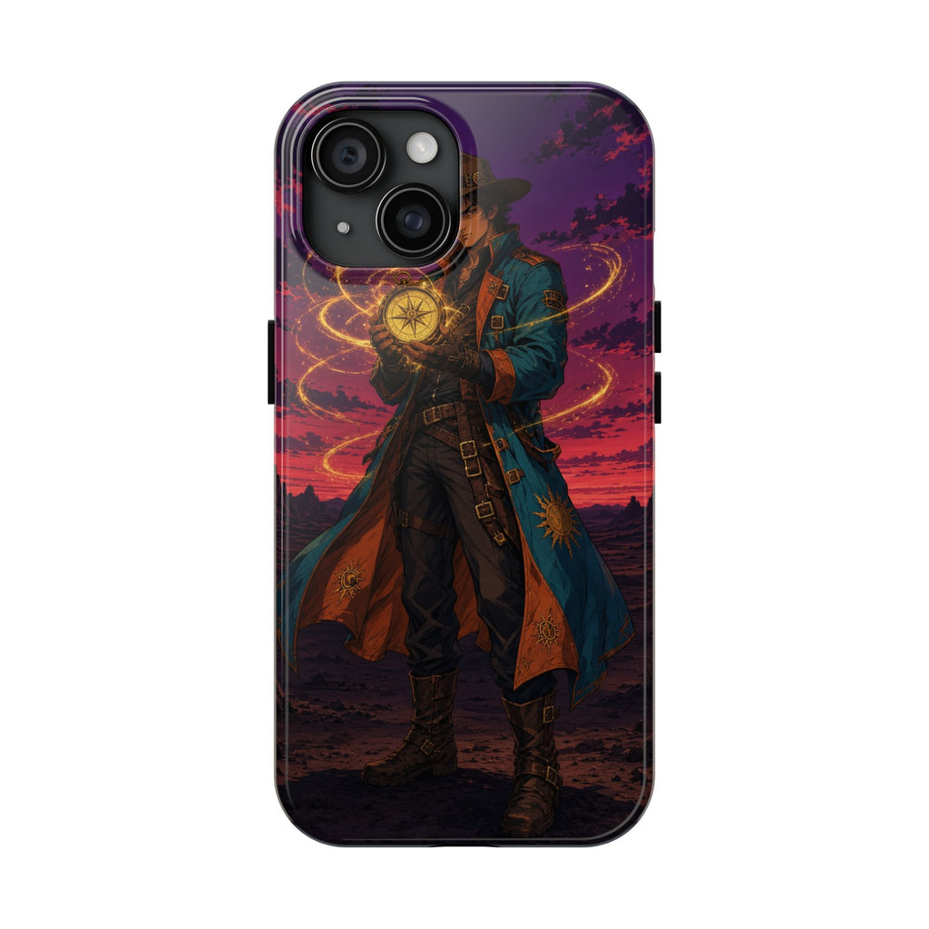 Desert Compass Racer Anime Phone Case - Tough Case