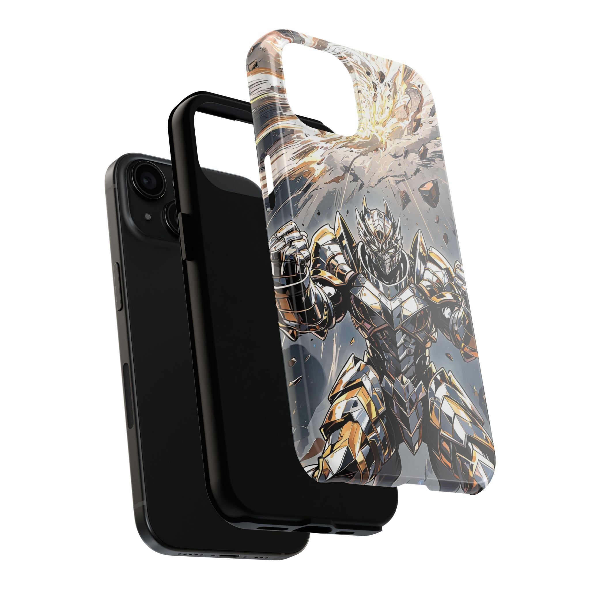 Armored Tital Cel Shaded Anime Phone Case - Tough Case