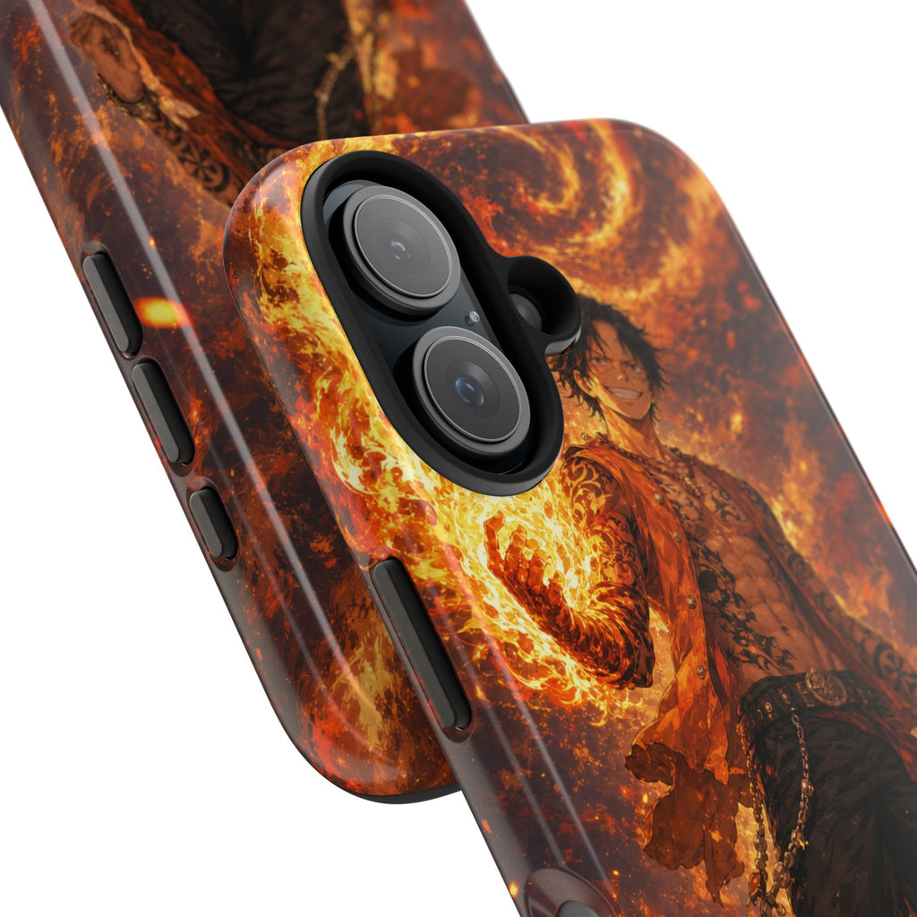 Ace Fire Fist Anime Phone Case - Tough Case