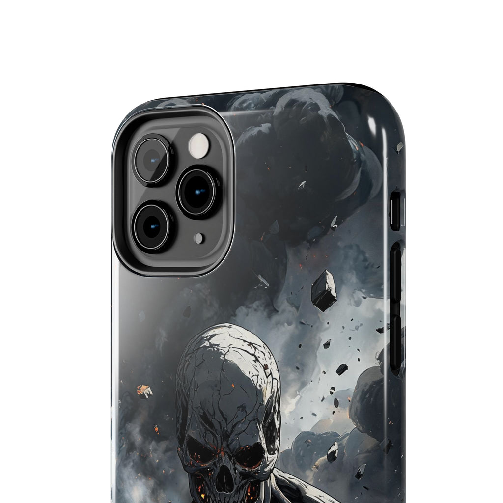Colossal Titan Skull Rising Anime Phone Case - Tough Case