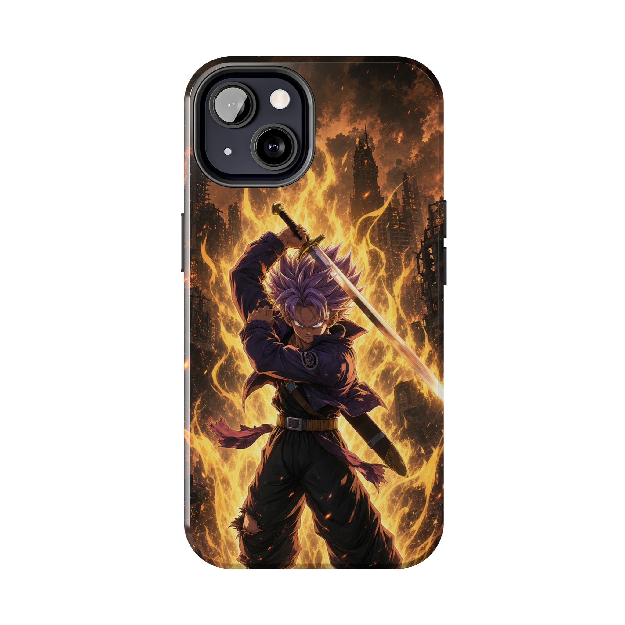 Future Trunks Last Hope Anime Phone Case - Tough Case