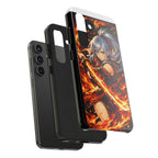 Flame Swordsman Anime Phone Case - Tough Case