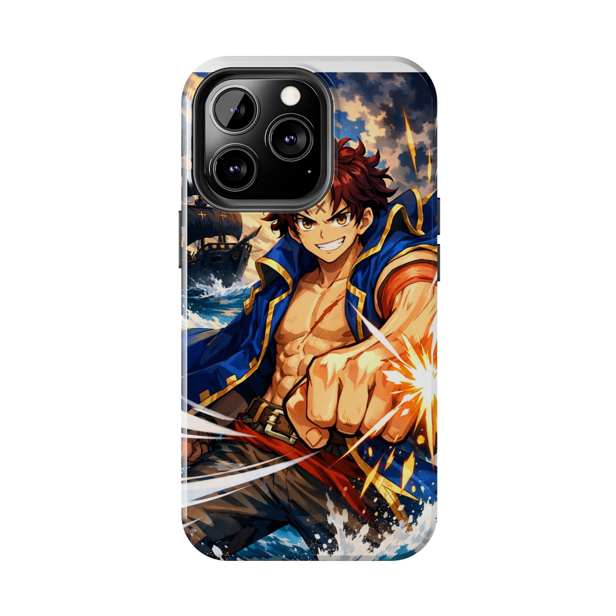 Rubber Captain Anime Phone Case