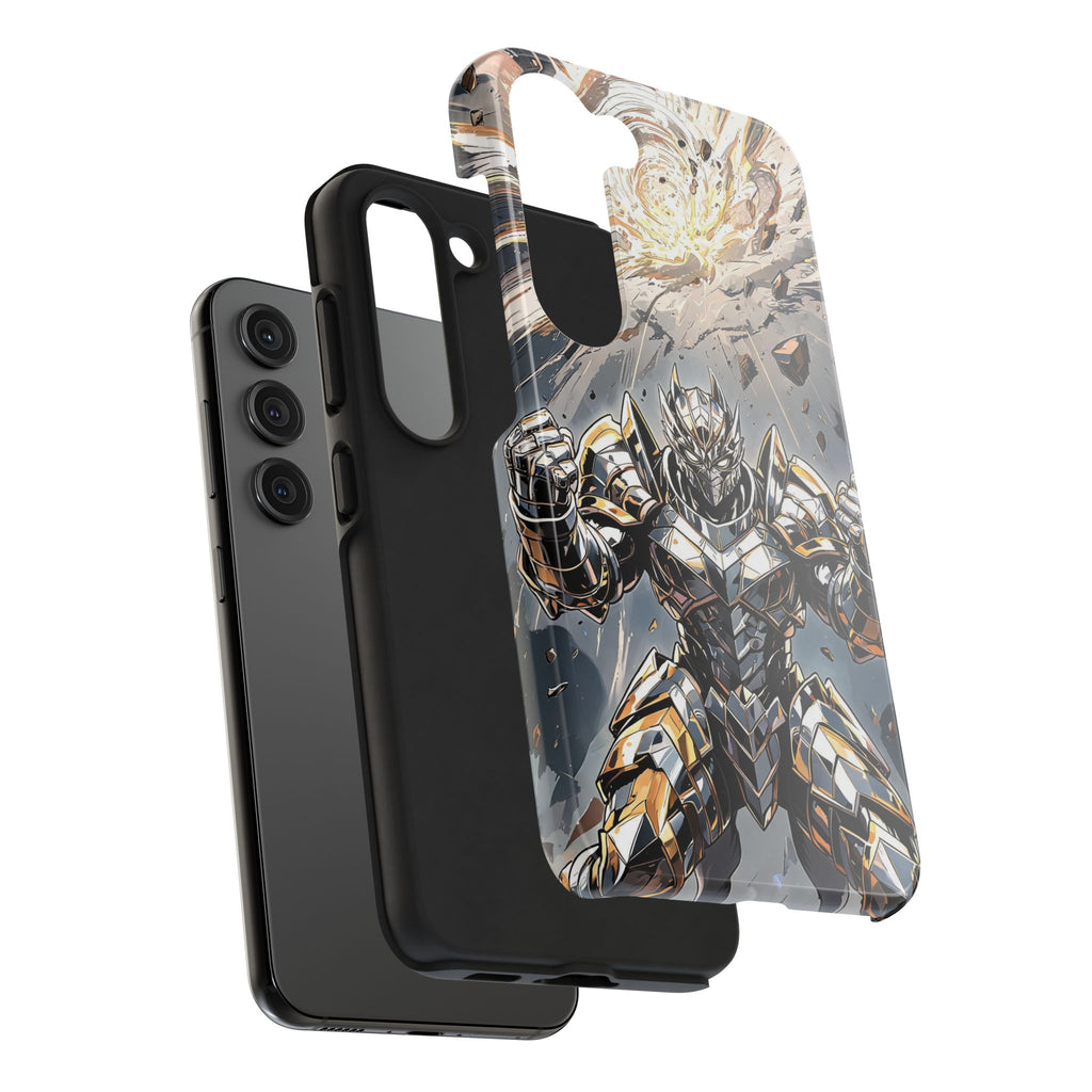 Armored Tital Cel Shaded Anime Phone Case - Tough Case