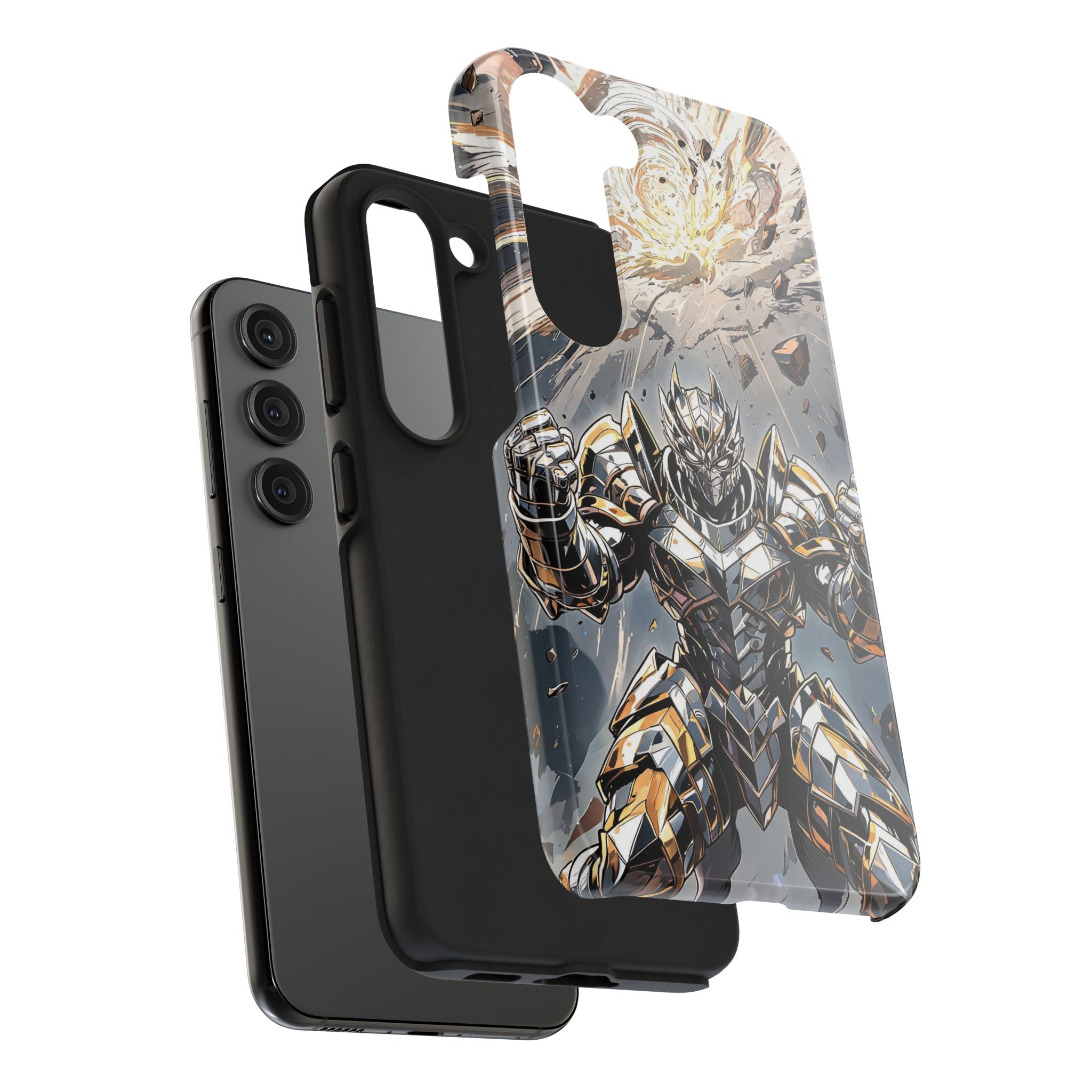 Armored Tital Cel Shaded Anime Phone Case - Tough Case