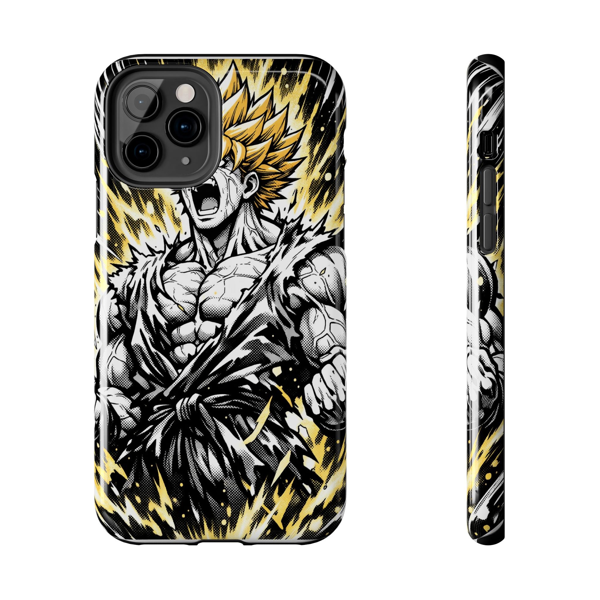 Golden Warrior Anime Phone Case - Tough Case