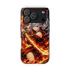Flame Swordsman Anime Phone Case - Tough Case