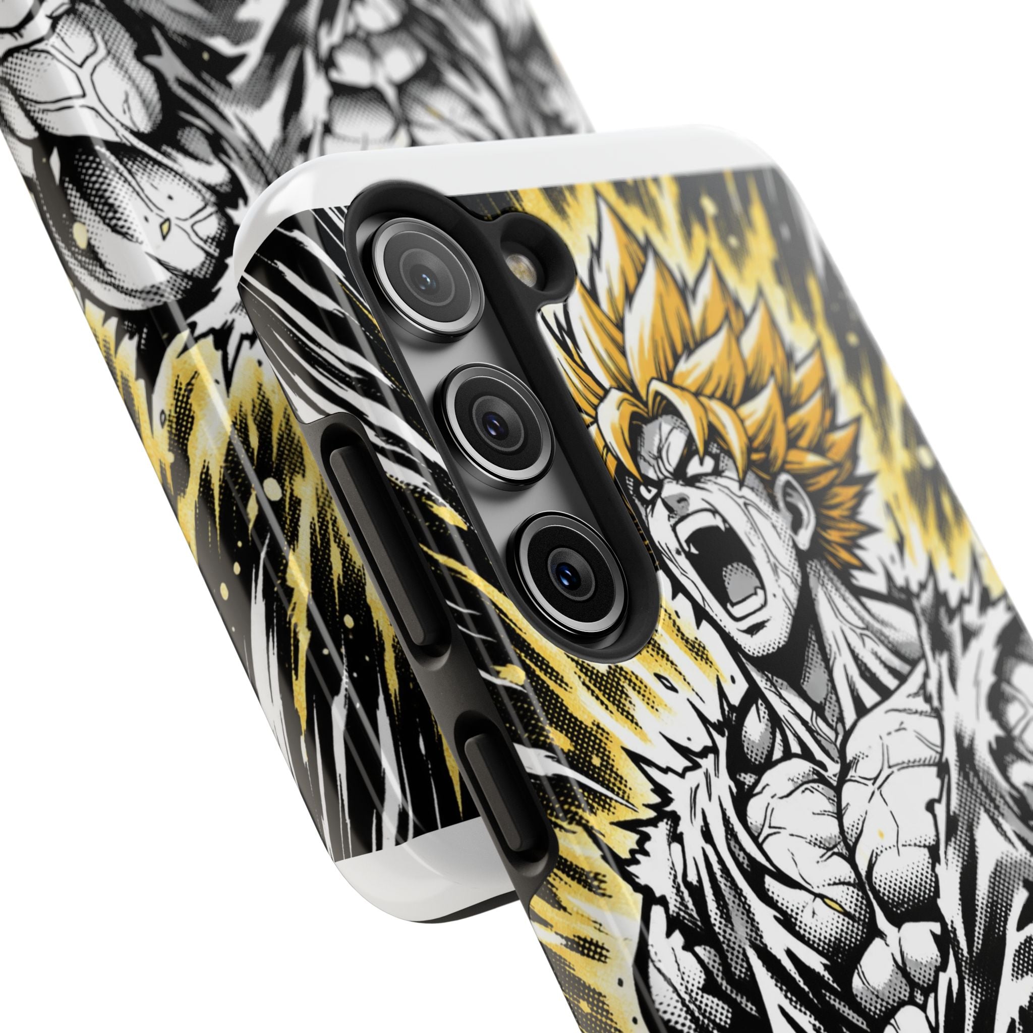 Golden Warrior Anime Phone Case - Tough Case