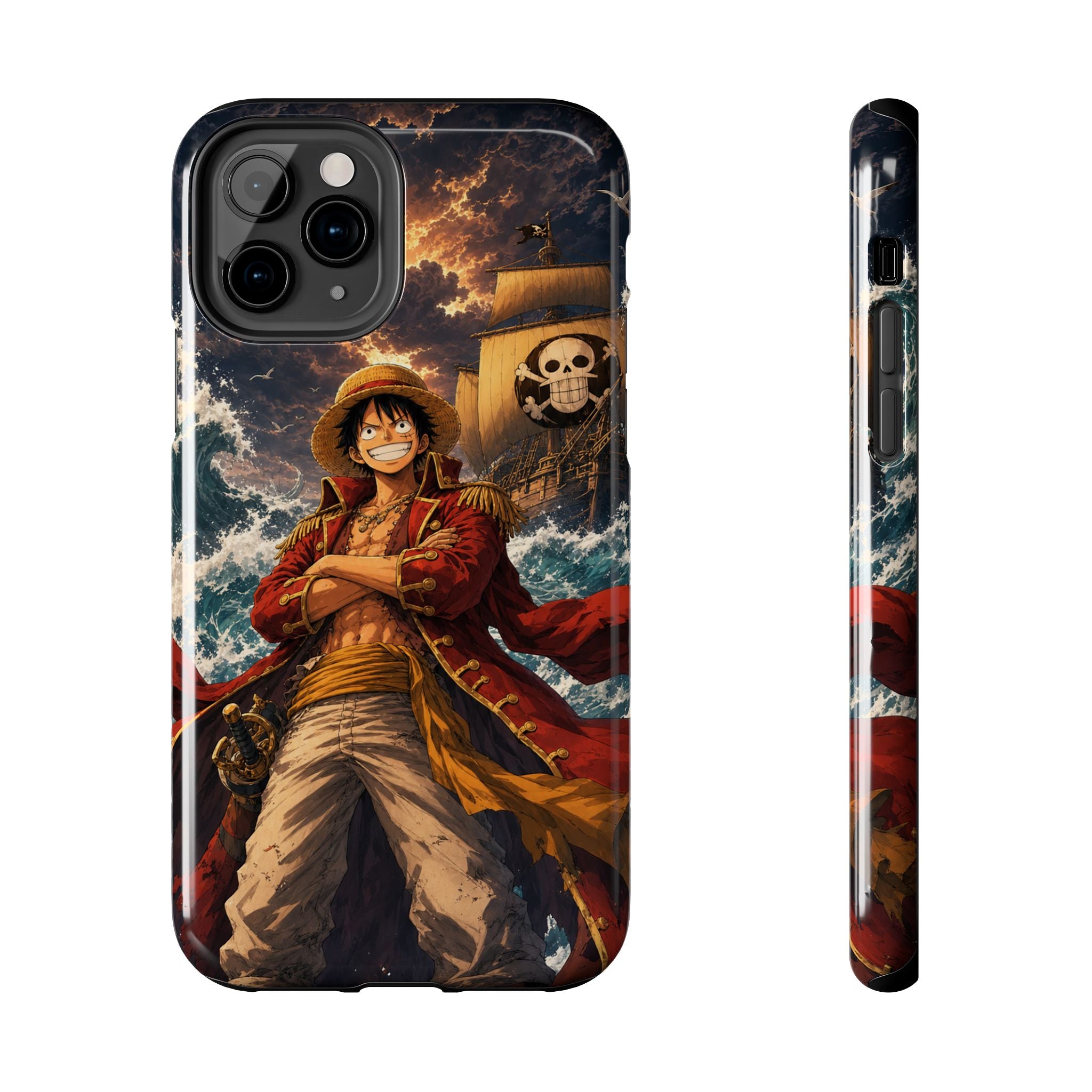Luffy Pirate King Anime Phone Case - Tough Case