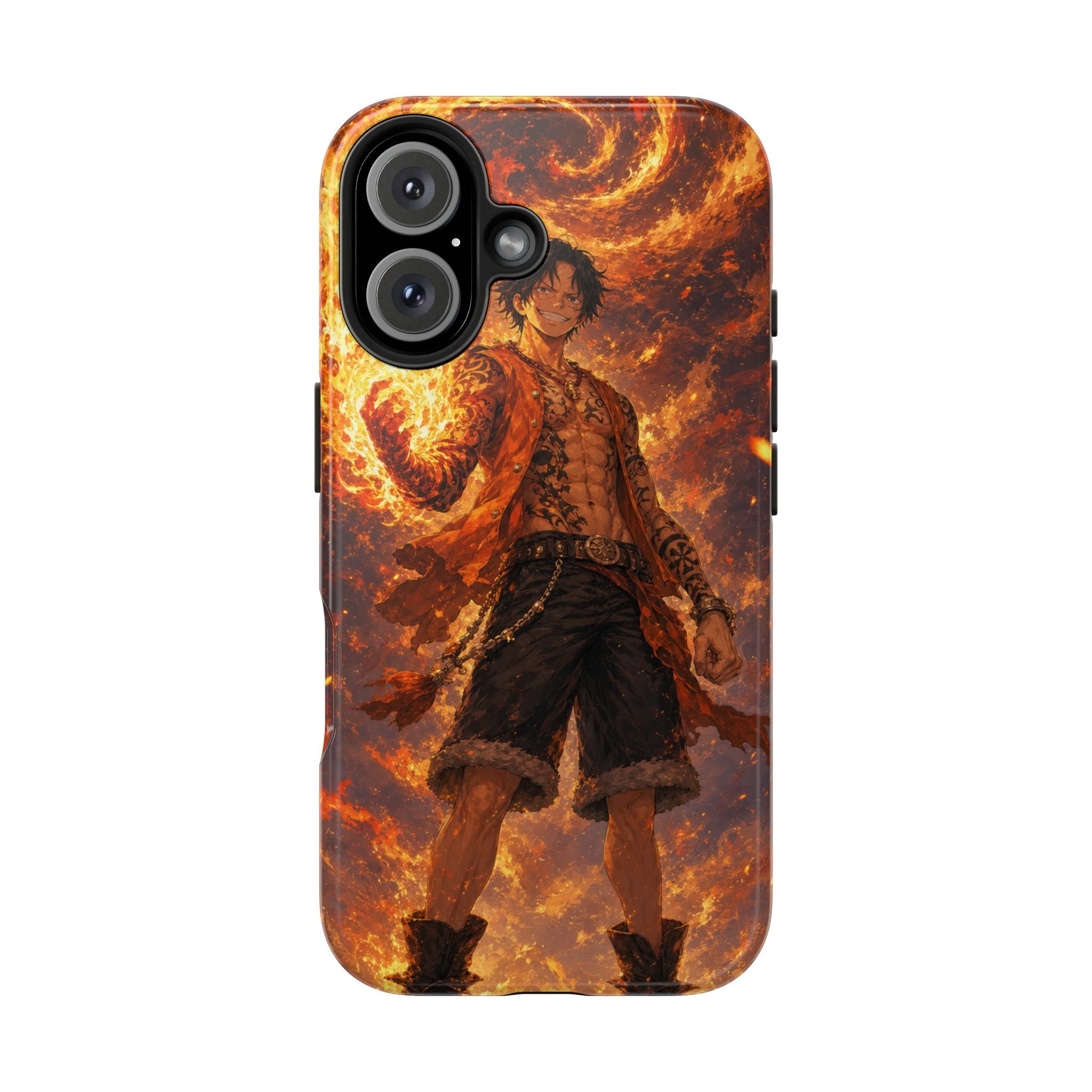 Ace Fire Fist Anime Phone Case - Tough Case
