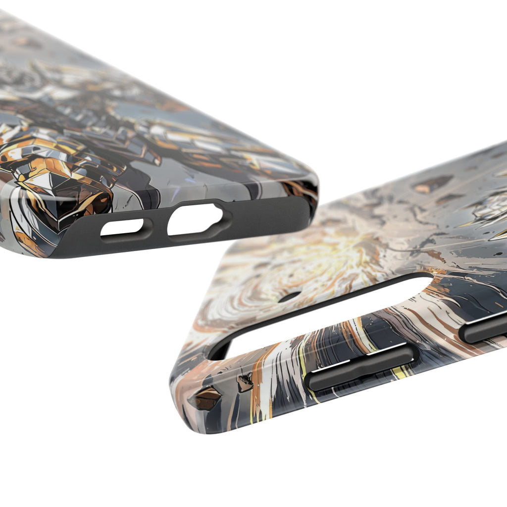 Armored Tital Cel Shaded Anime Phone Case - Tough Case
