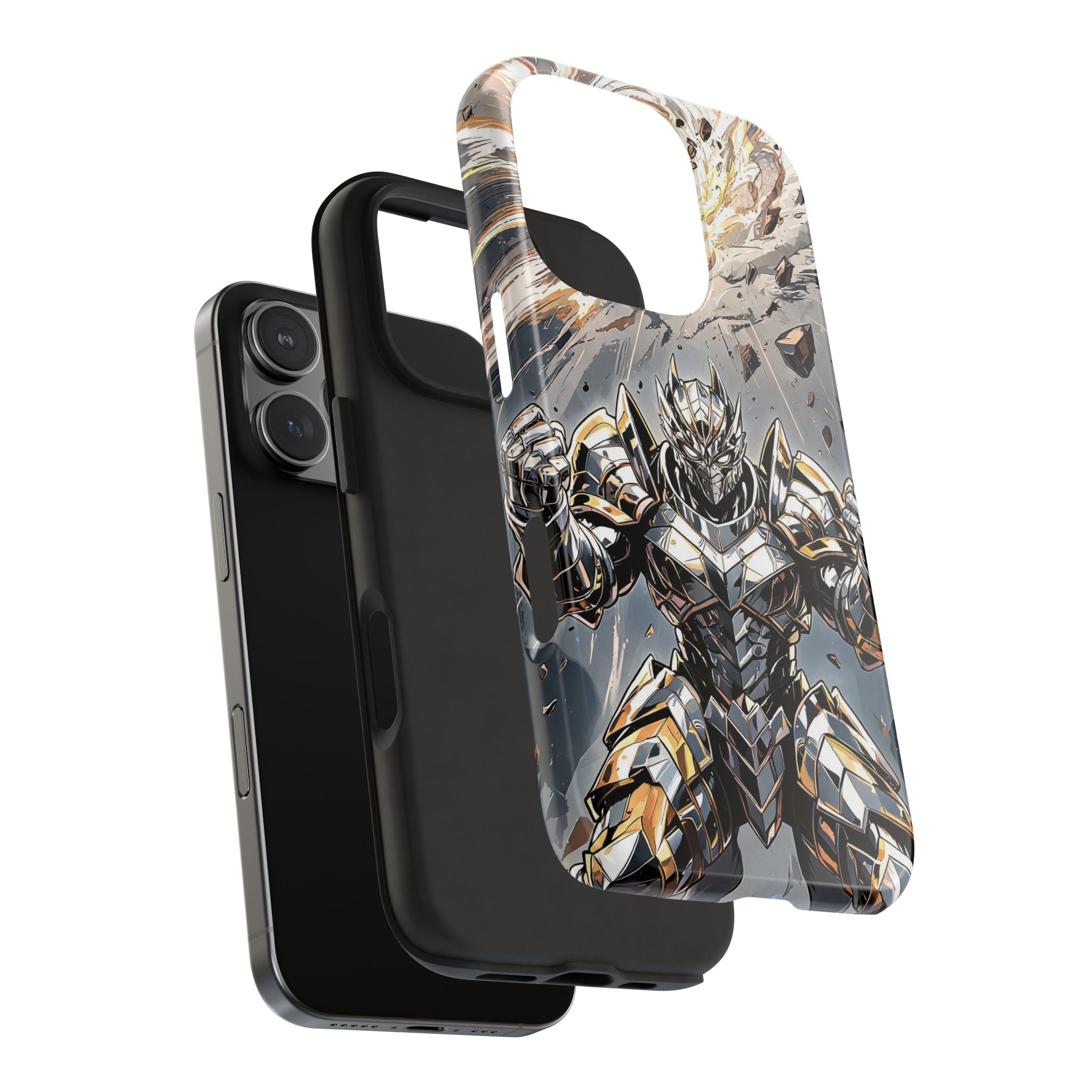 Armored Tital Cel Shaded Anime Phone Case - Tough Case