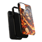 Flame Swordsman Anime Phone Case - Tough Case