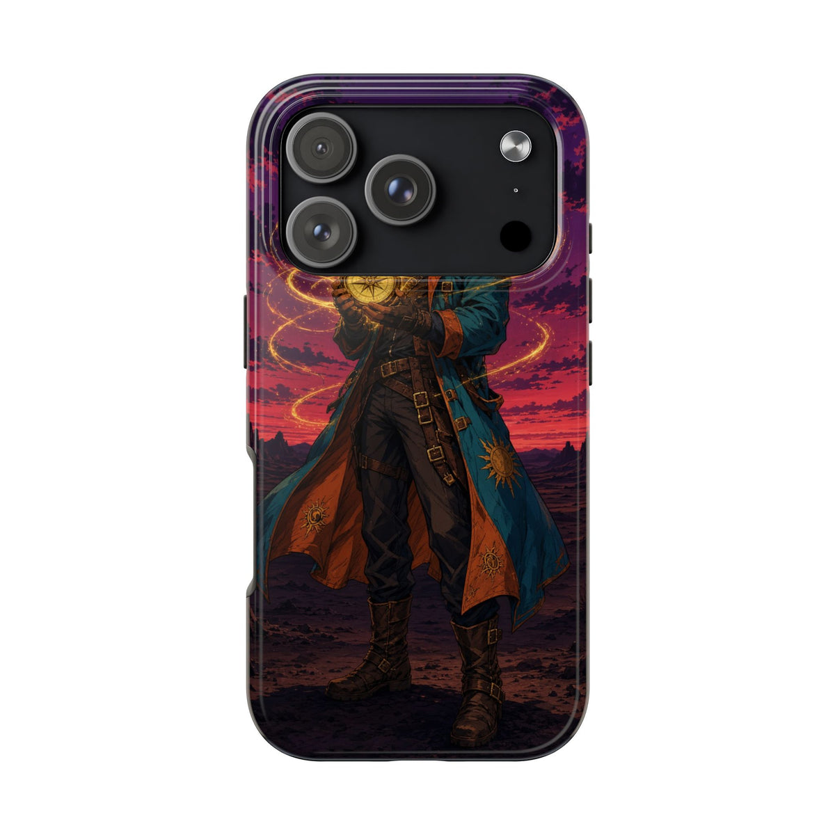 Desert Compass Racer Anime Phone Case - Tough Case
